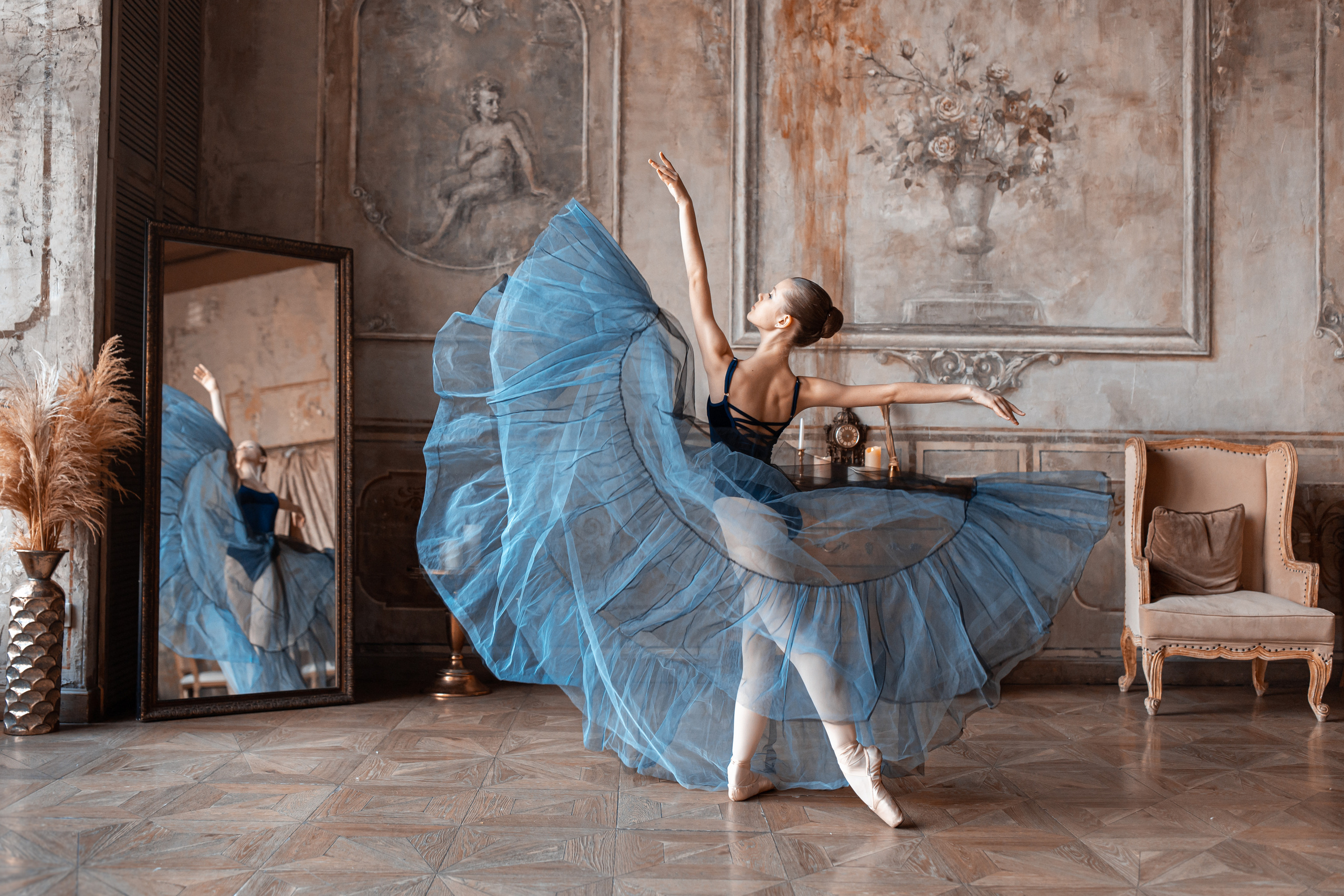 Балетная съёмка в интерьере. Балетный фотограф Алина Ханько — Душа Балета