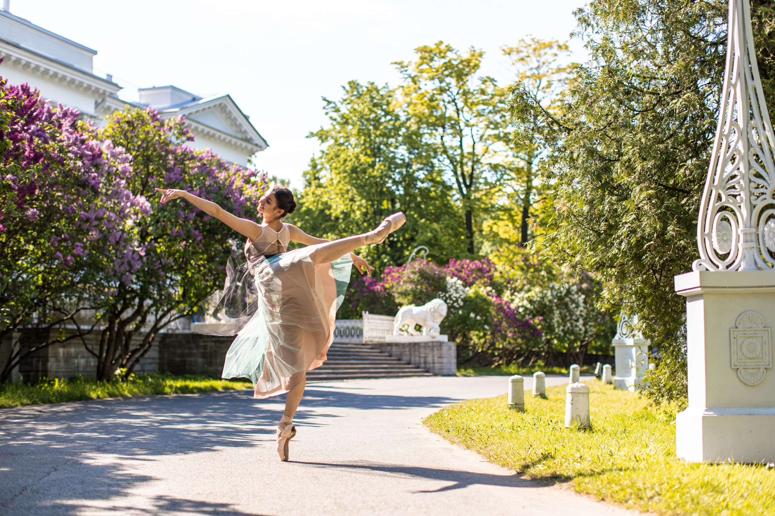 Балетная съёмка на улице. Балетный фотограф Алина Ханько — Душа Балета