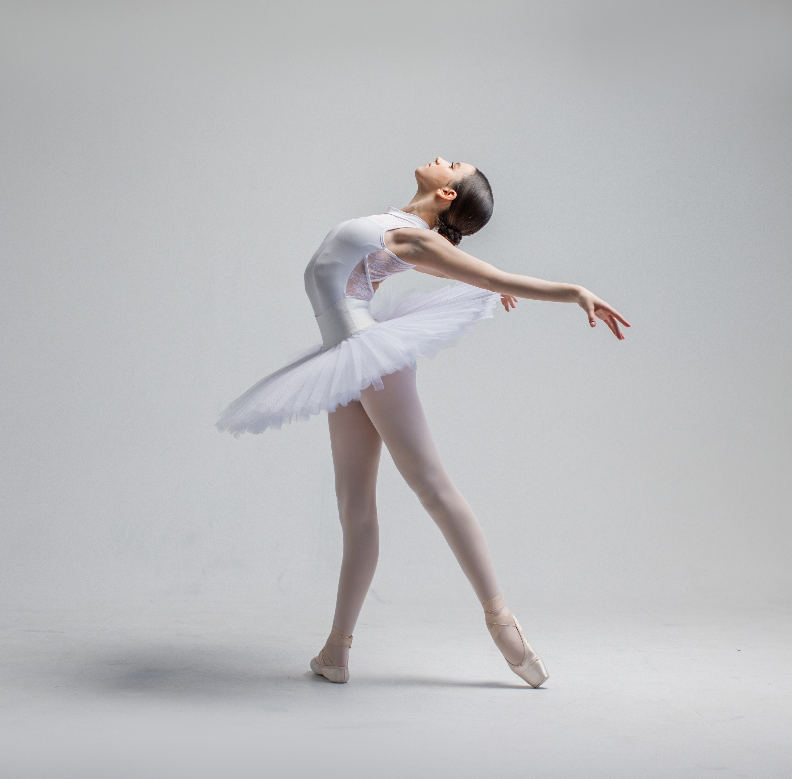 Балетная съёмка на белой циклораме и фонах. Балетный фотограф Алина Ханько — Душа Балета