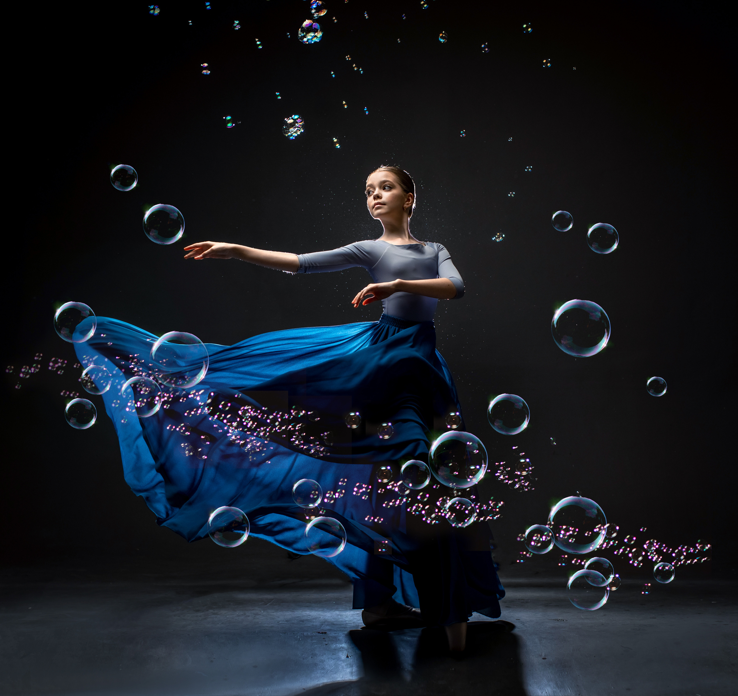 Балетная съёмка на белой циклораме и фонах. Балетный фотограф Алина Ханько — Душа Балета