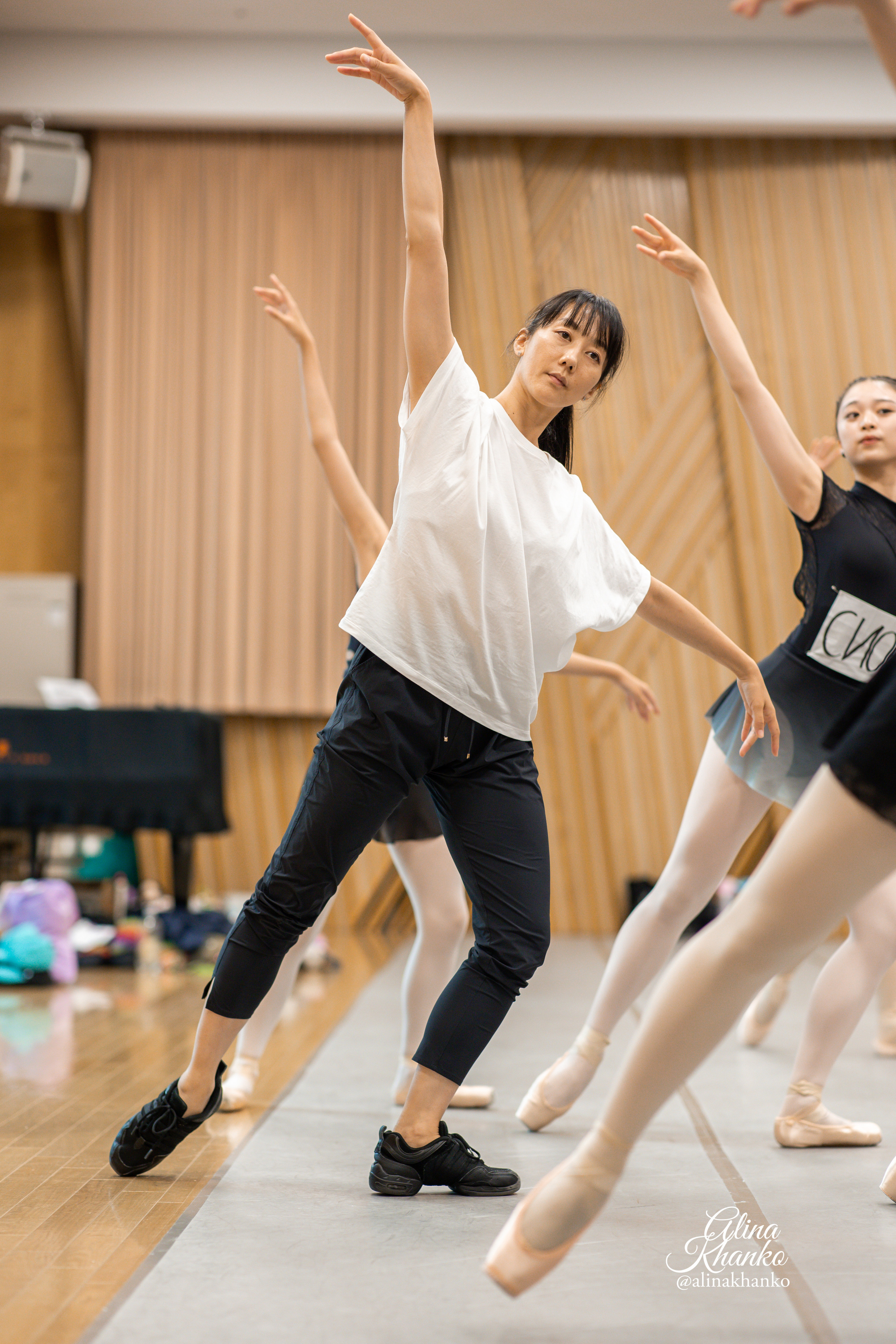 Репортажная съёмка открытых уроков и репетиций. Балетный фотограф Алина Ханько — Душа Балета