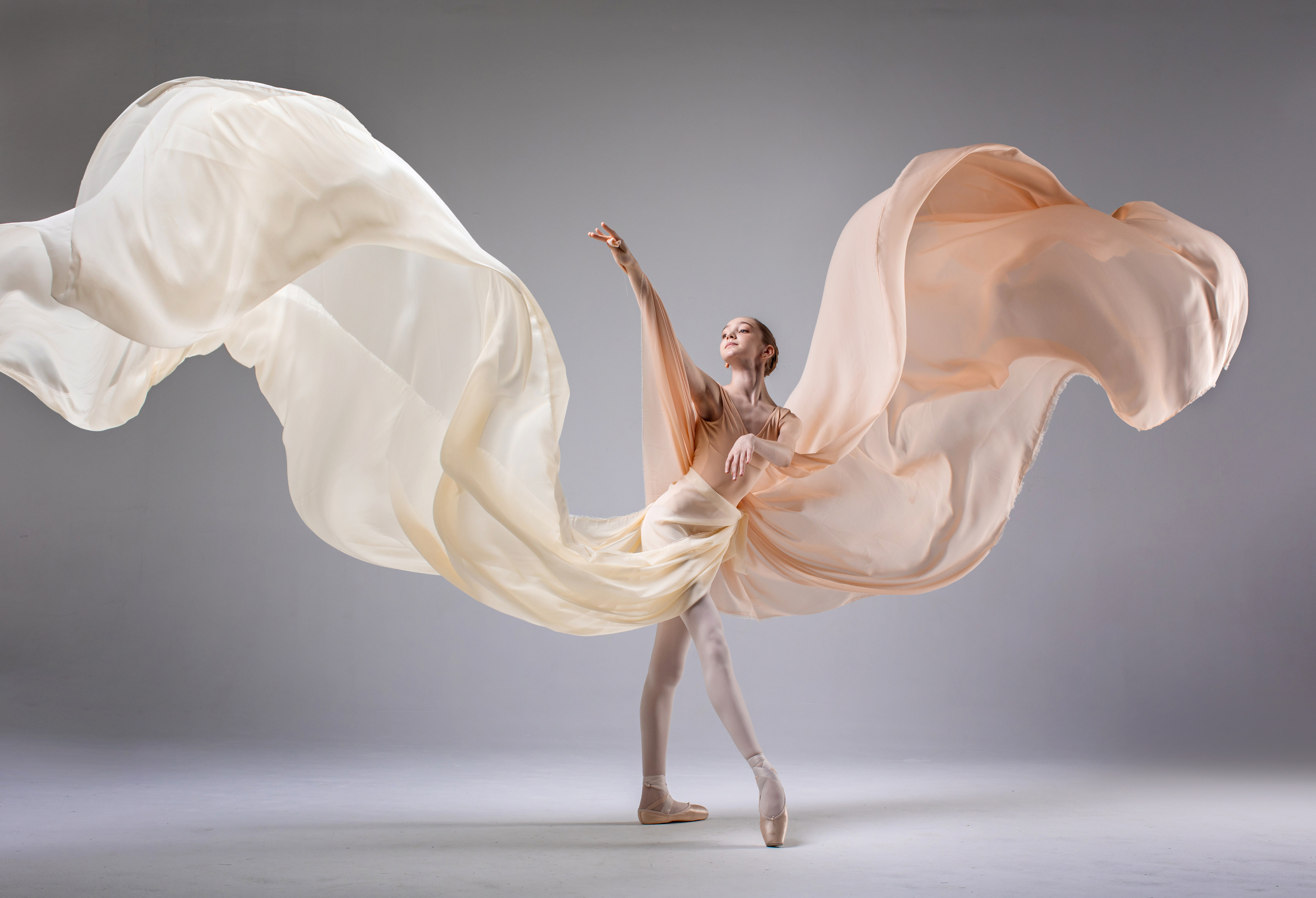 Балетная съёмка на белой циклораме и фонах. Балетный фотограф Алина Ханько — Душа Балета
