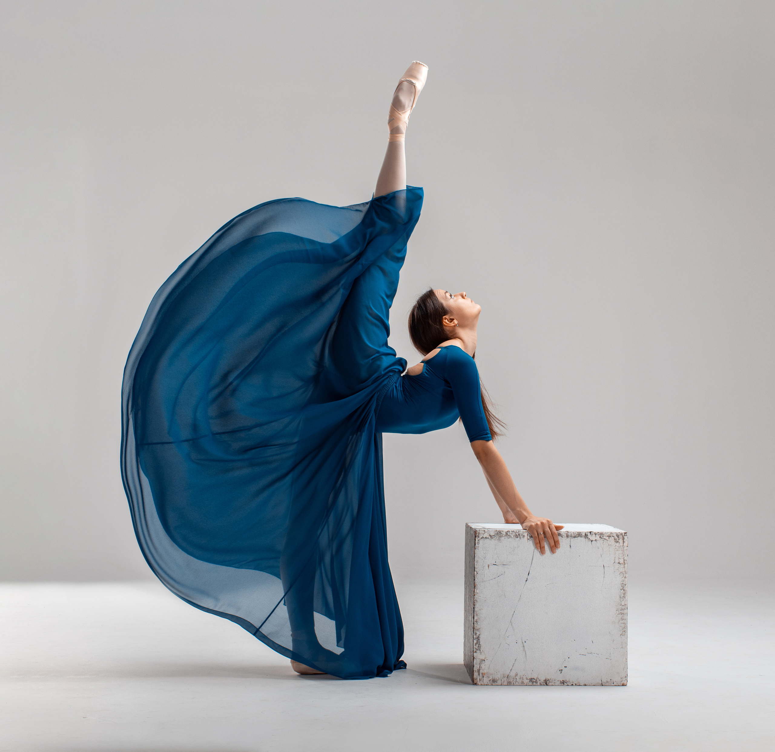 Балетная съёмка на белой циклораме и фонах. Балетный фотограф Алина Ханько — Душа Балета