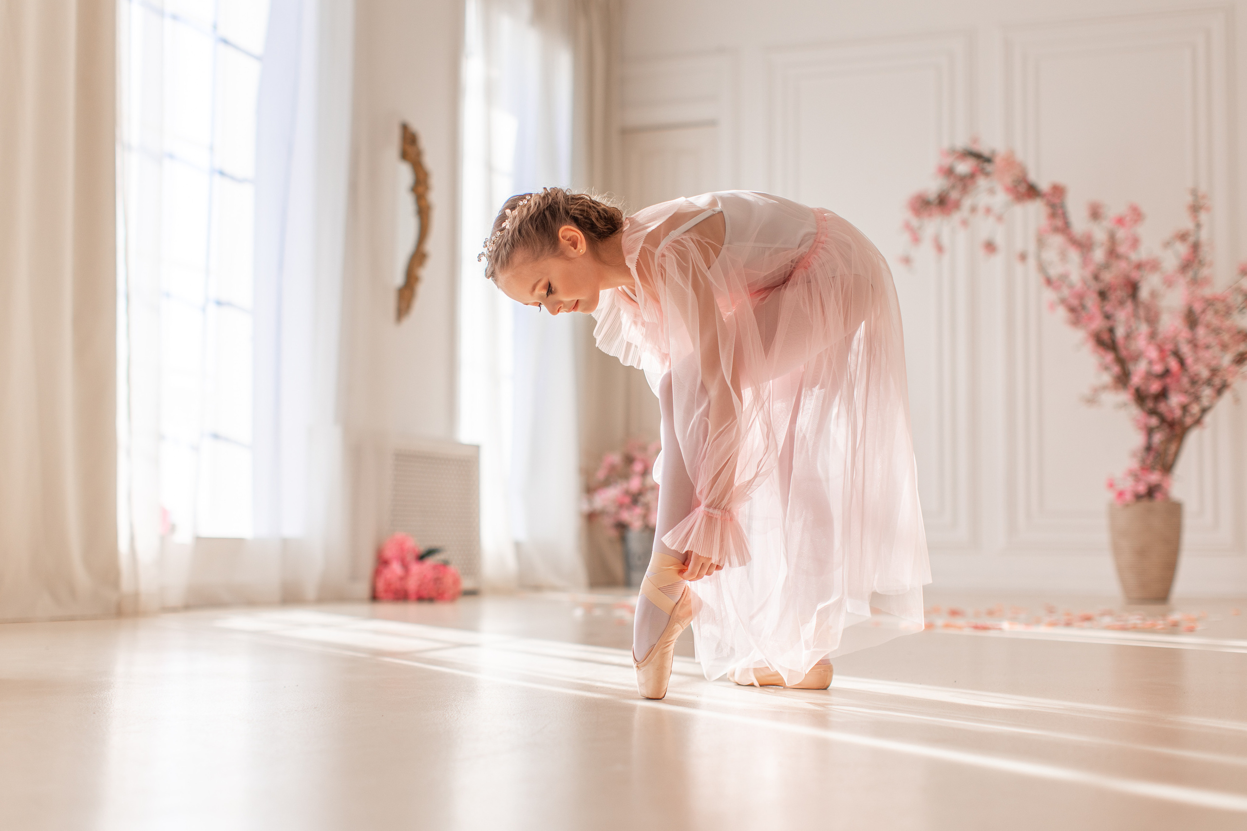 Балетная съёмка в интерьере. Балетный фотограф Алина Ханько — Душа Балета