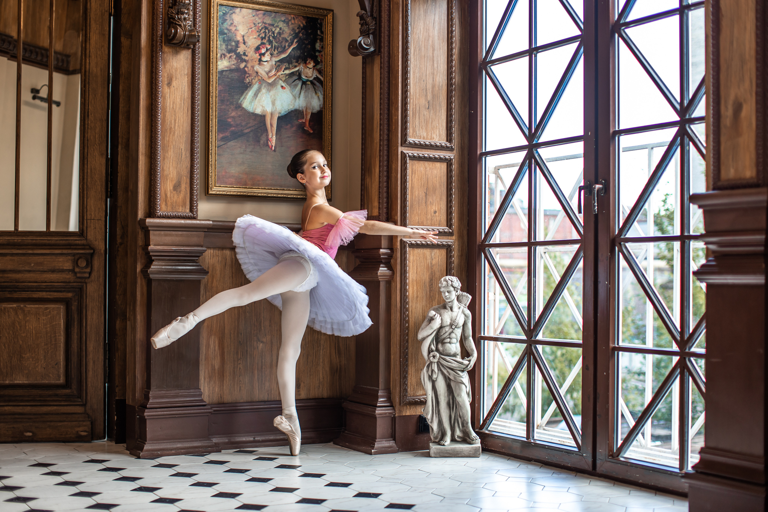 Балетная съёмка в интерьере. Балетный фотограф Алина Ханько — Душа Балета