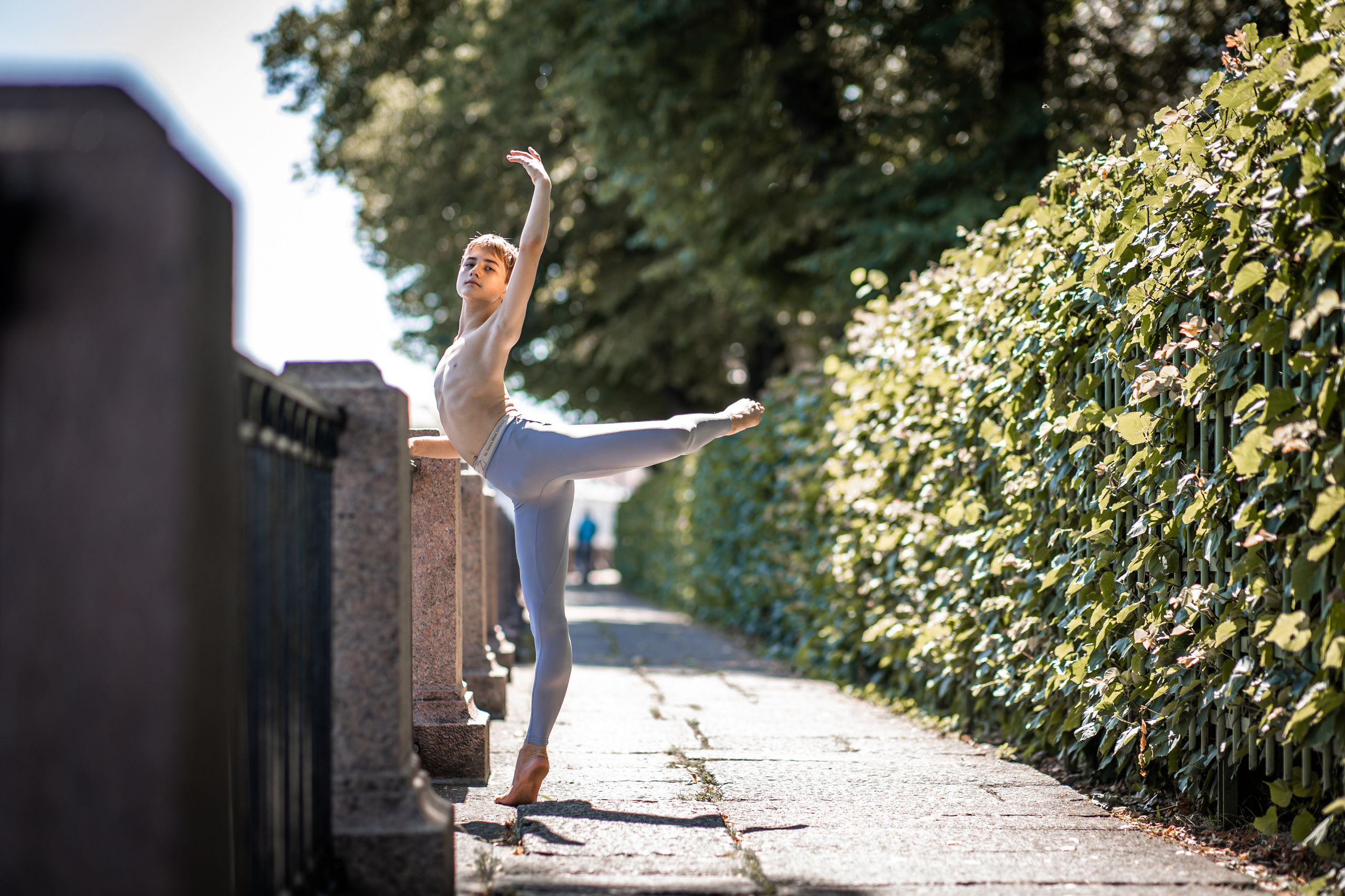 Балетная съёмка на улице. Балетный фотограф Алина Ханько — Душа Балета