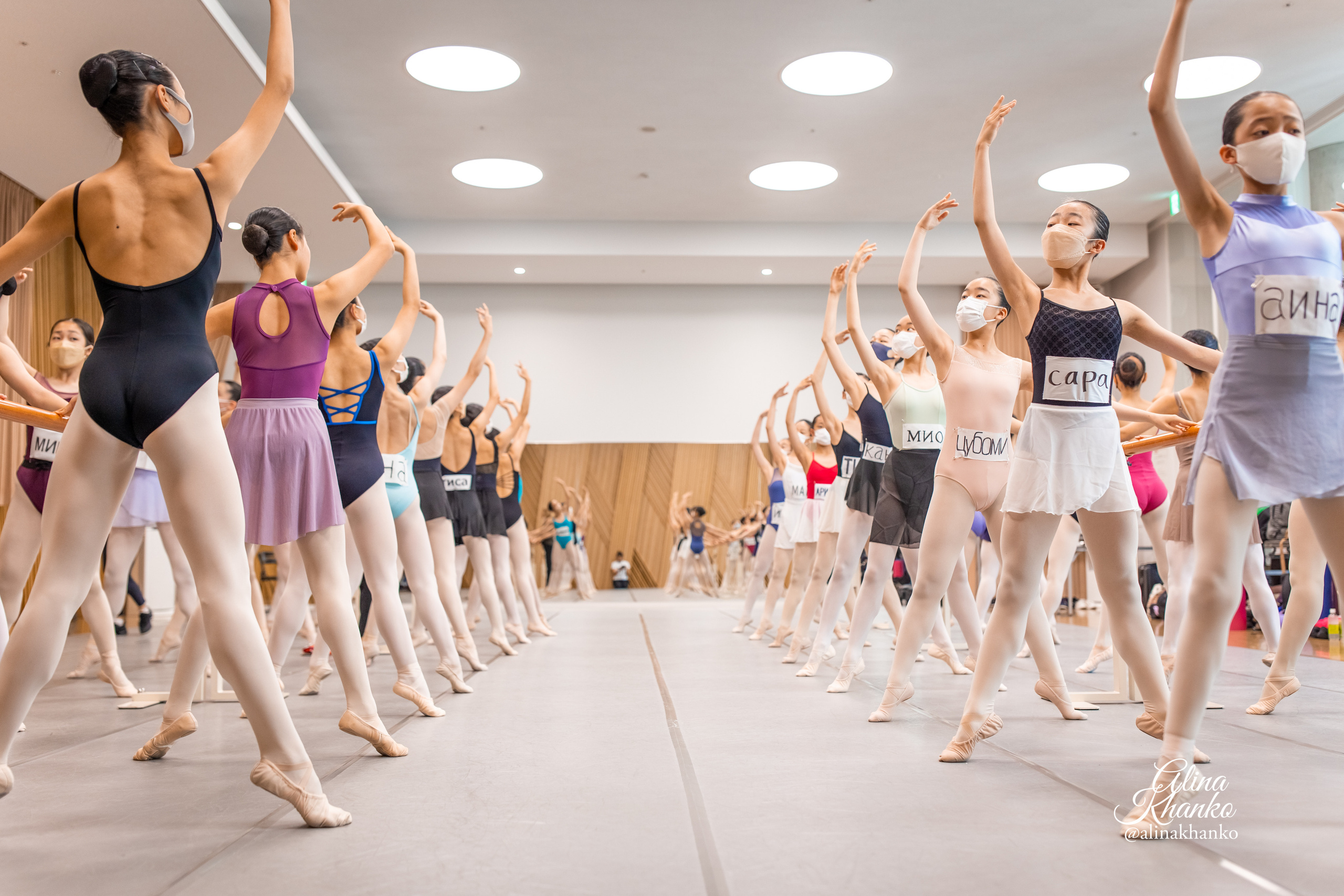 Репортажная съёмка открытых уроков и репетиций. Балетный фотограф Алина Ханько — Душа Балета