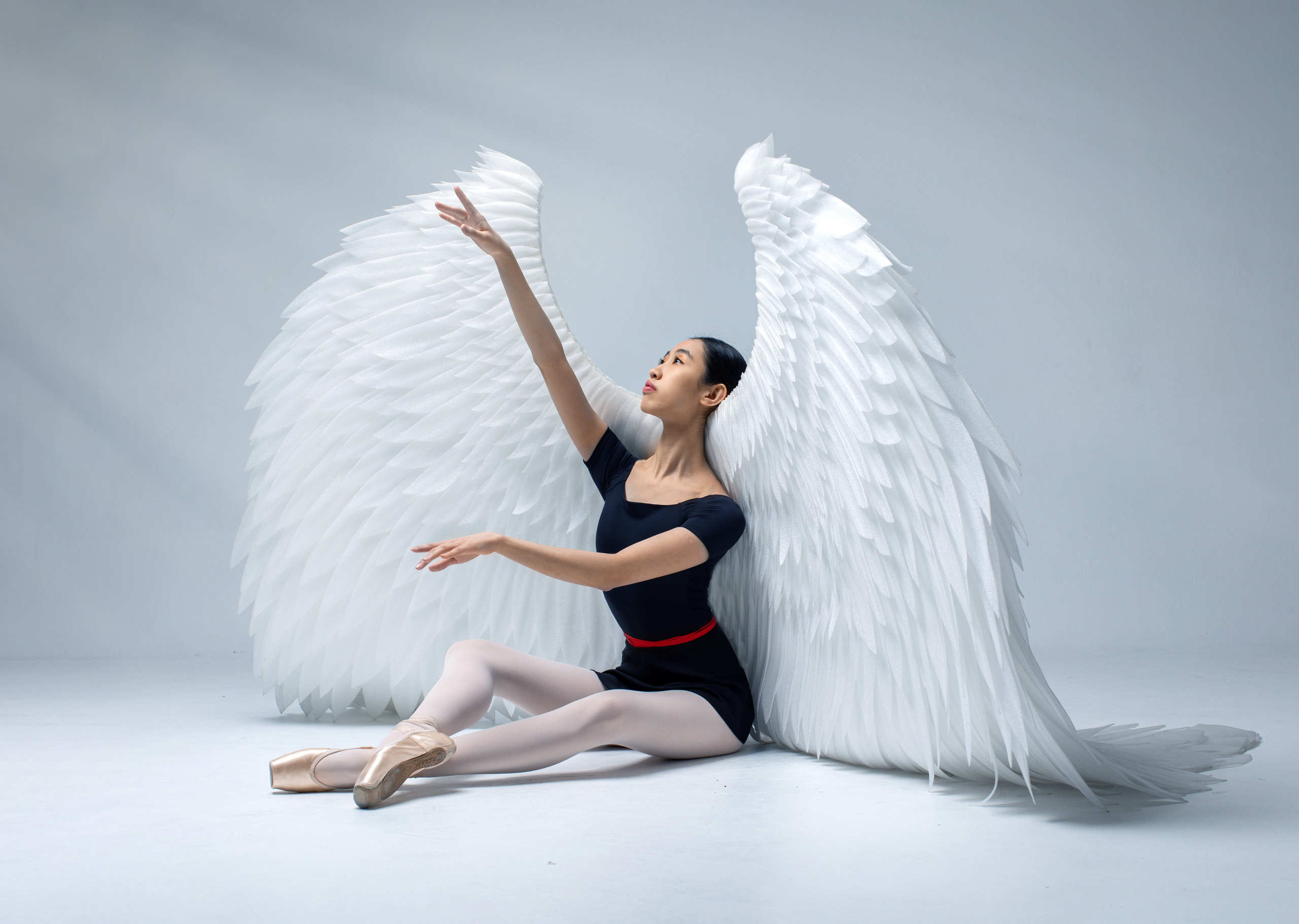 Балетная съёмка на белой циклораме и фонах. Балетный фотограф Алина Ханько — Душа Балета