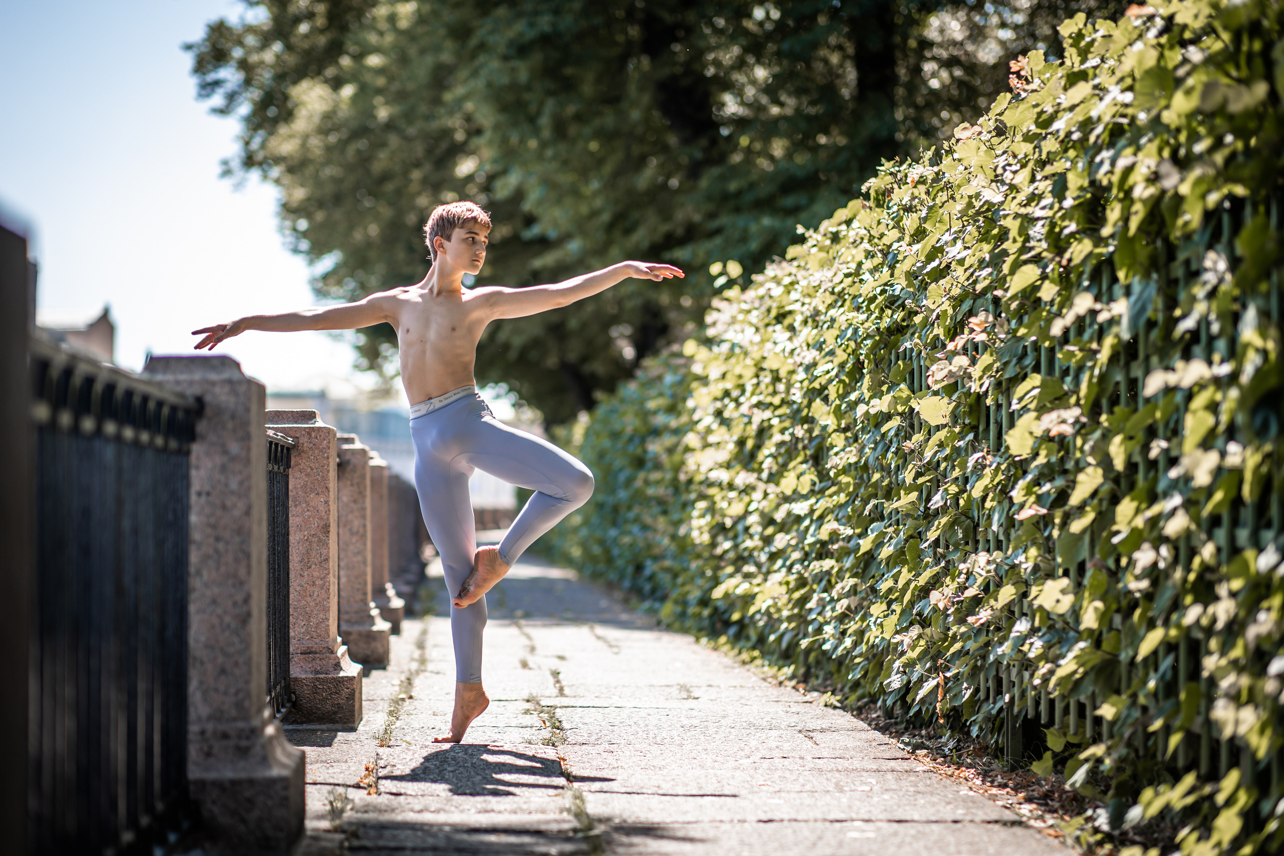 Балетная съёмка на улице. Балетный фотограф Алина Ханько — Душа Балета
