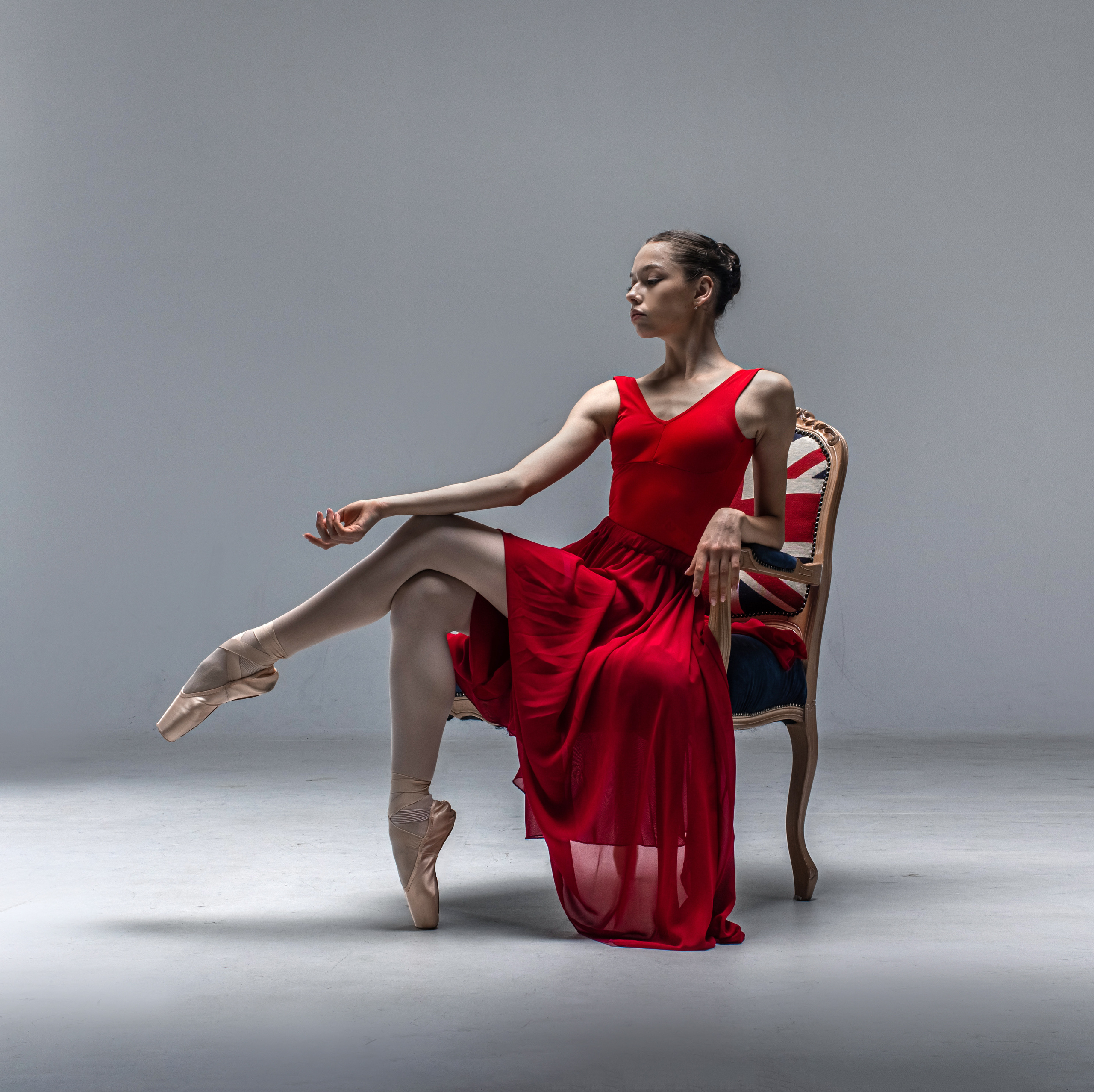 Балетная съёмка на белой циклораме и фонах. Балетный фотограф Алина Ханько — Душа Балета