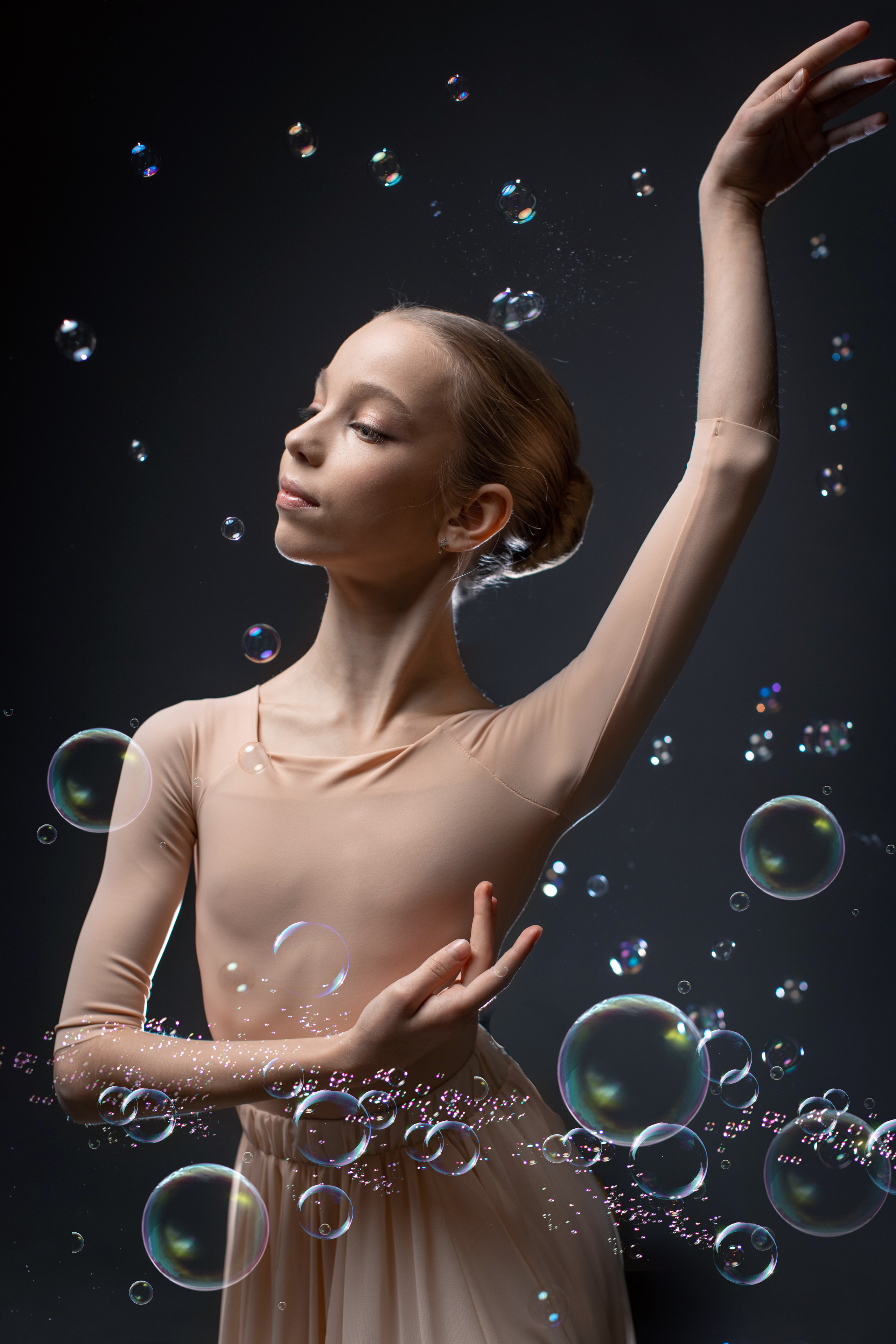 Балетная съёмка на белой циклораме и фонах. Балетный фотограф Алина Ханько — Душа Балета