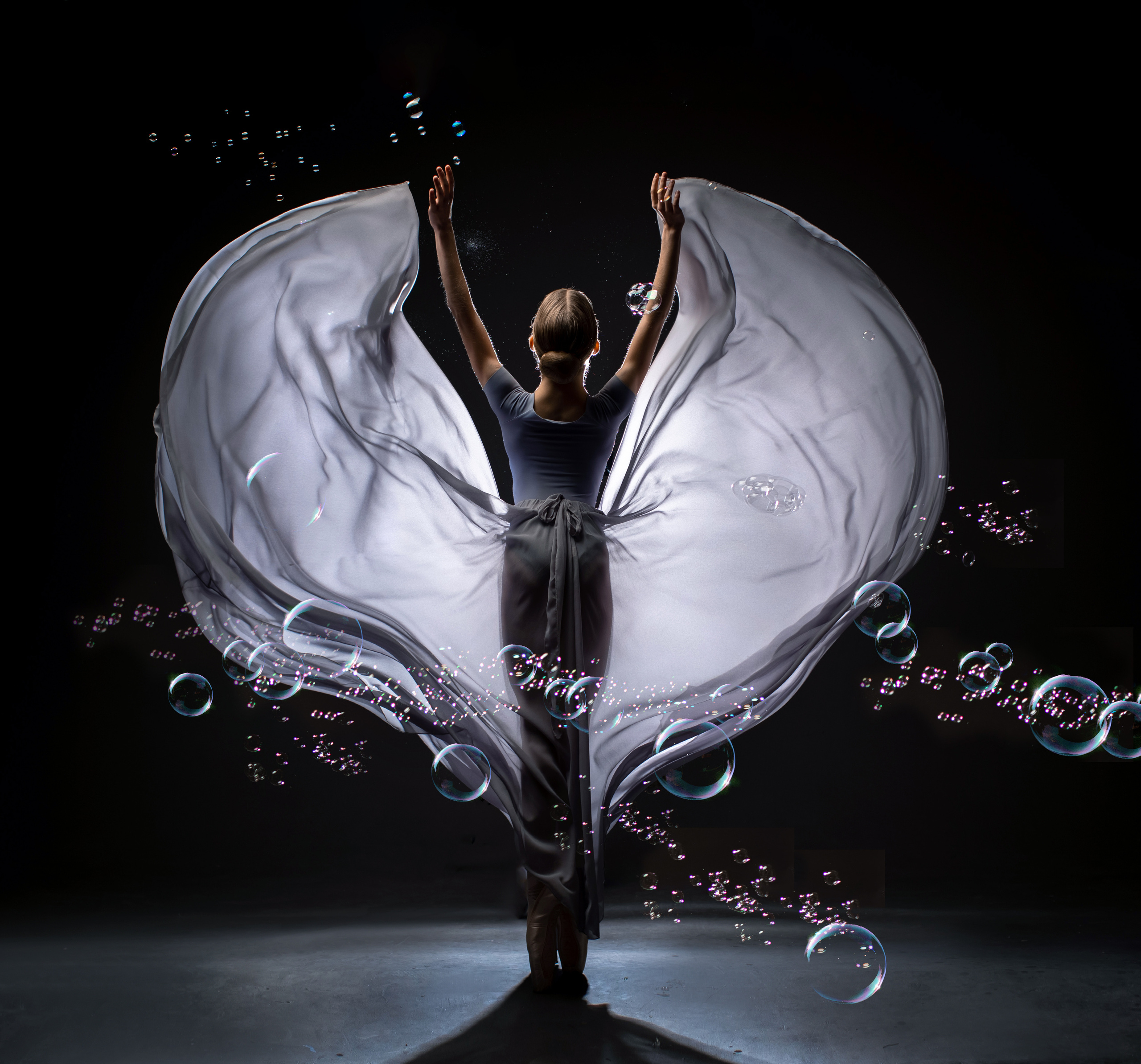 Балетная съёмка на белой циклораме и фонах. Балетный фотограф Алина Ханько — Душа Балета