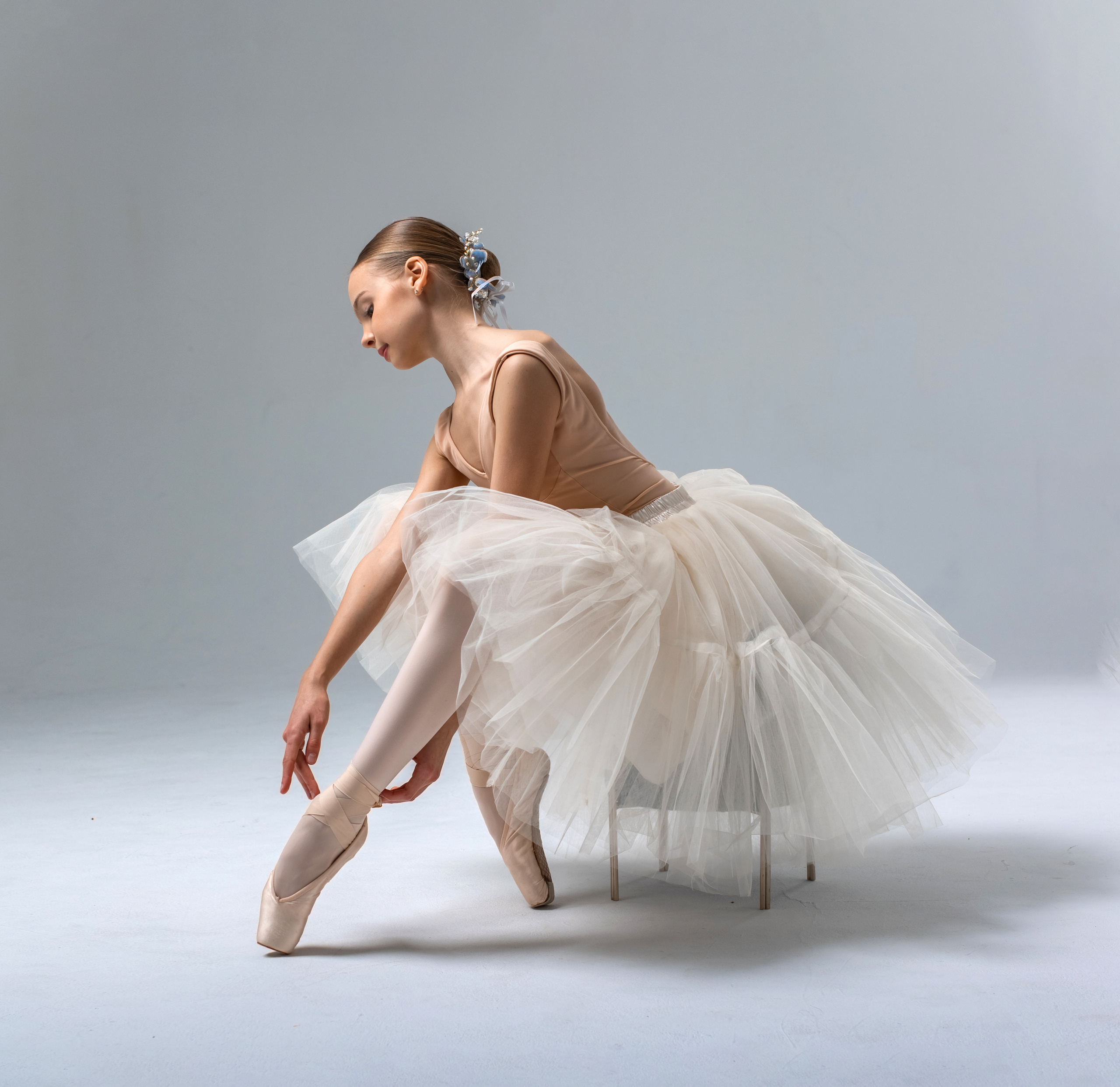 Балетная съёмка на белой циклораме и фонах. Балетный фотограф Алина Ханько — Душа Балета