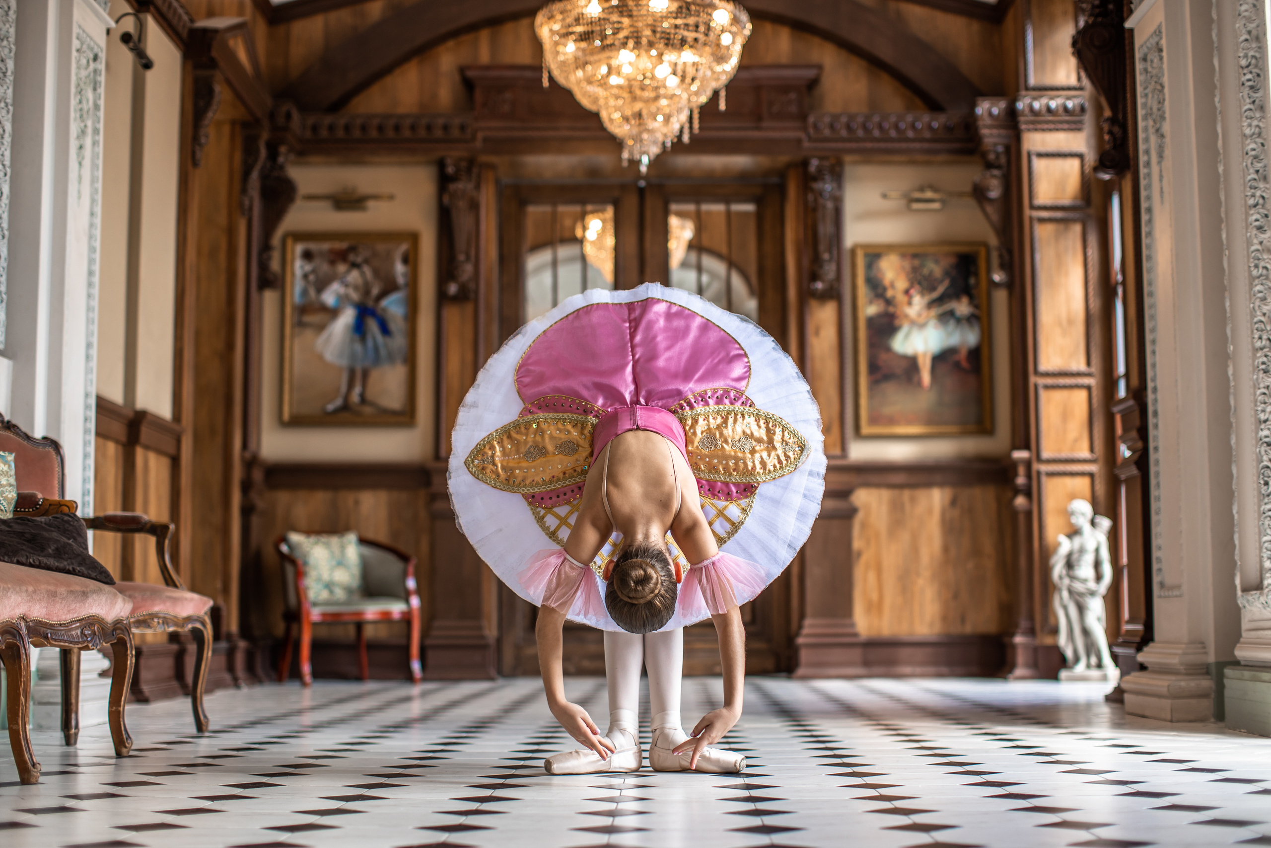 Балетная съёмка в интерьере. Балетный фотограф Алина Ханько — Душа Балета