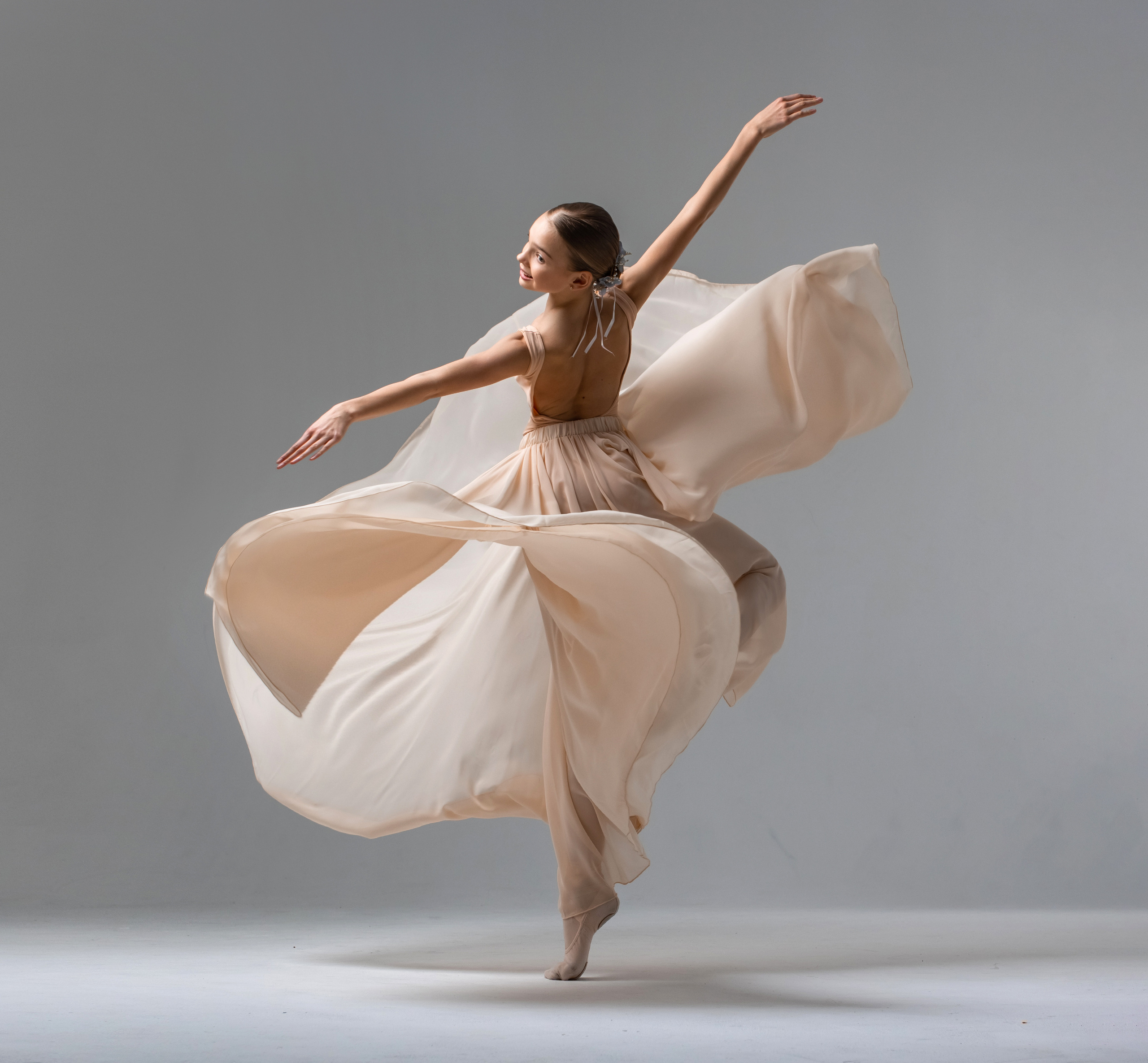 Балетная съёмка на белой циклораме и фонах. Балетный фотограф Алина Ханько — Душа Балета
