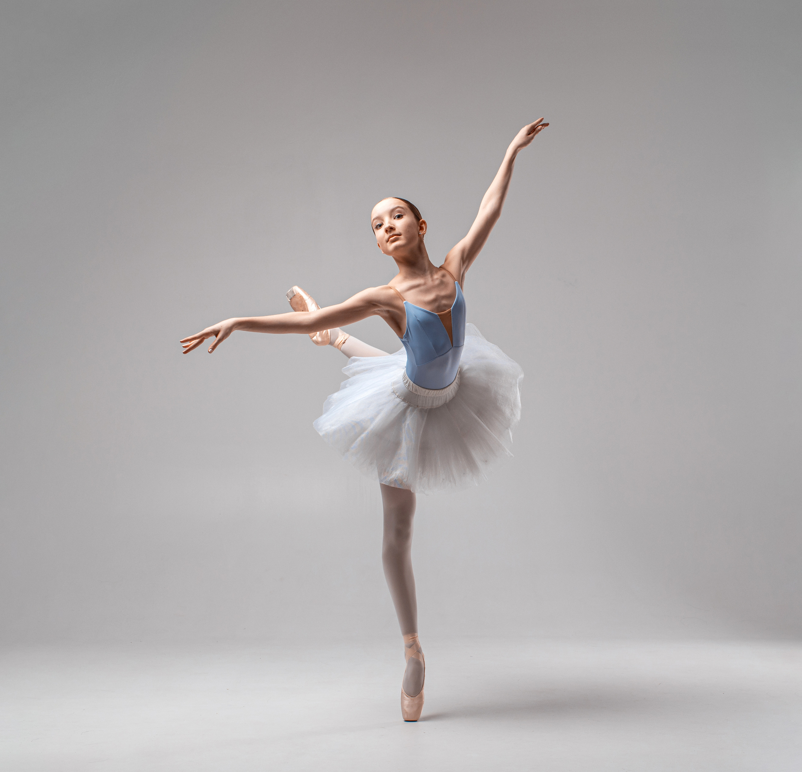 Балетная съёмка на белой циклораме и фонах. Балетный фотограф Алина Ханько — Душа Балета