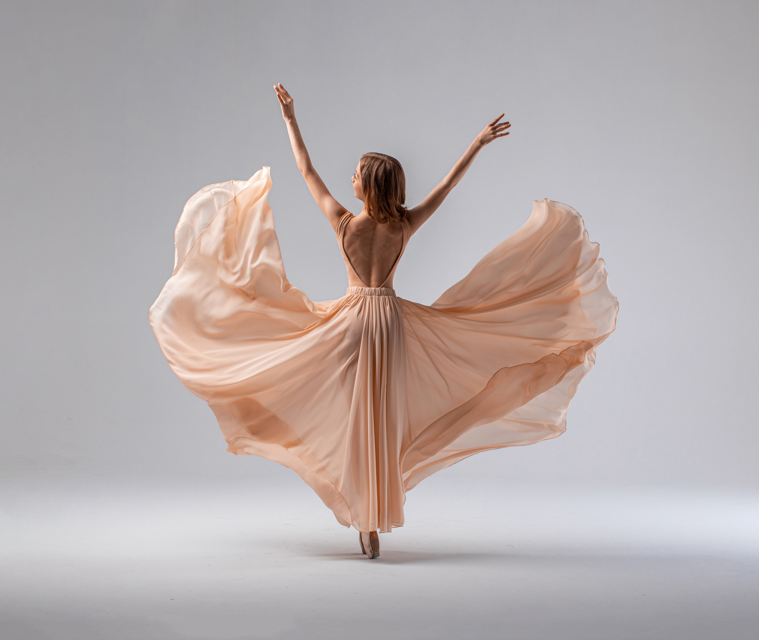 Балетная съёмка на белой циклораме и фонах. Балетный фотограф Алина Ханько — Душа Балета