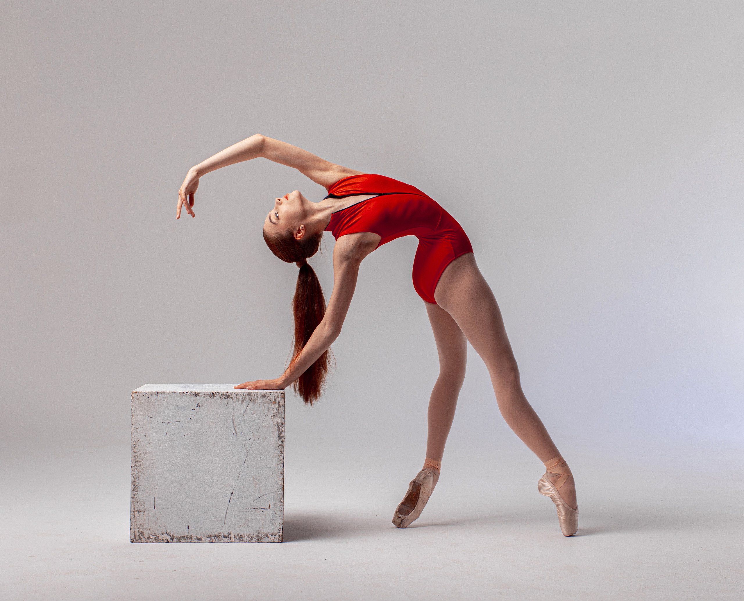 Балетная съёмка на белой циклораме и фонах. Балетный фотограф Алина Ханько — Душа Балета