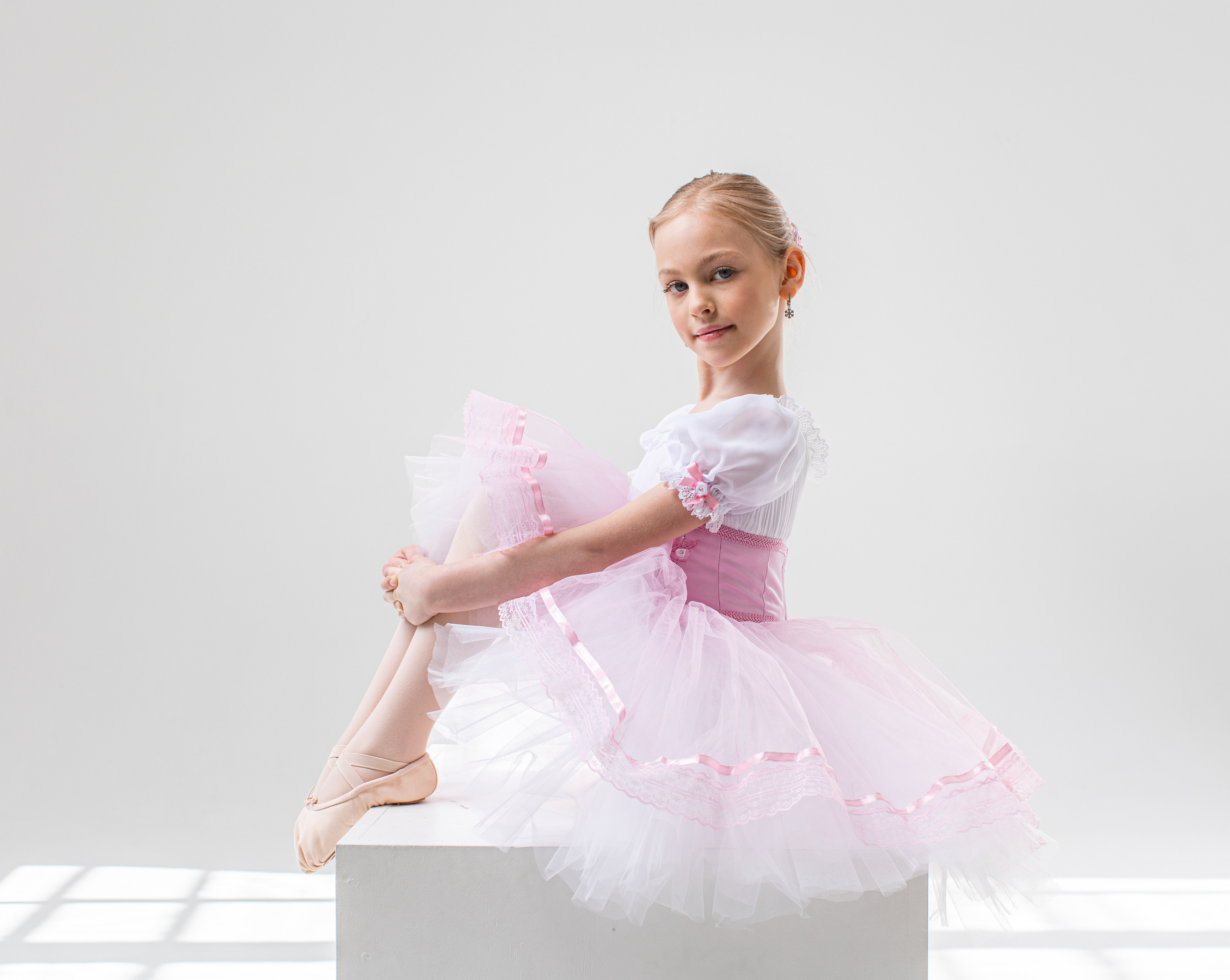 Балетная съёмка на белой циклораме и фонах. Балетный фотограф Алина Ханько — Душа Балета