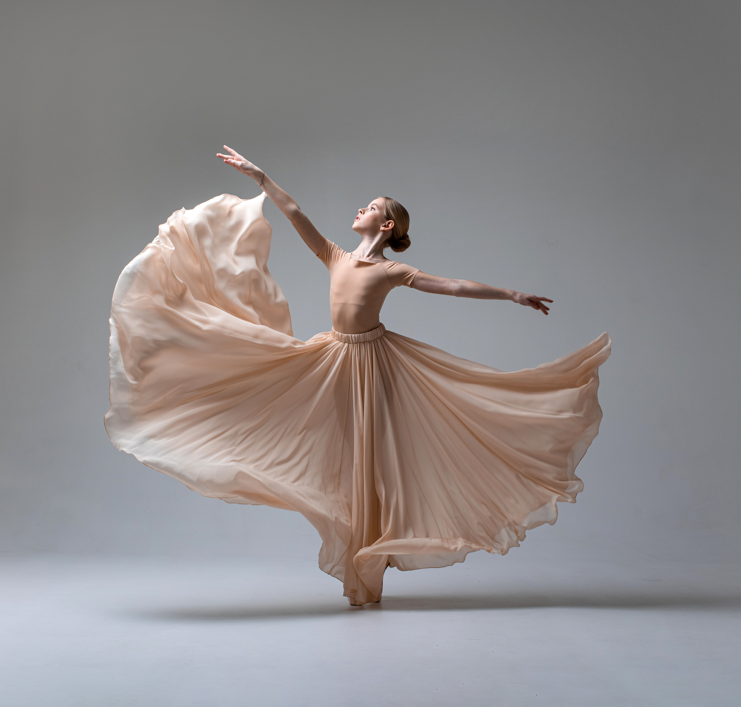 Балетная съёмка на белой циклораме и фонах. Балетный фотограф Алина Ханько — Душа Балета