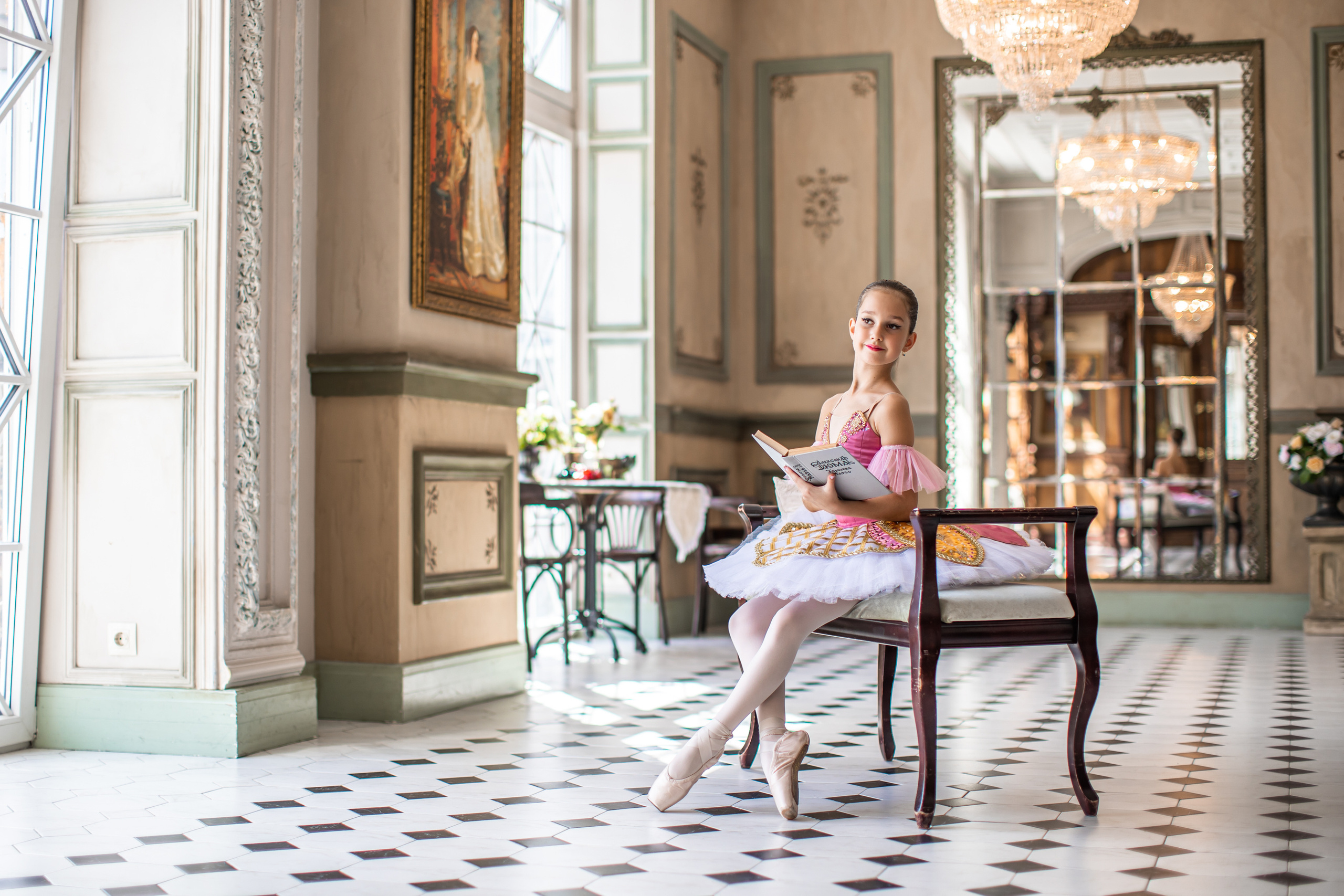Балетная съёмка в интерьере. Балетный фотограф Алина Ханько — Душа Балета