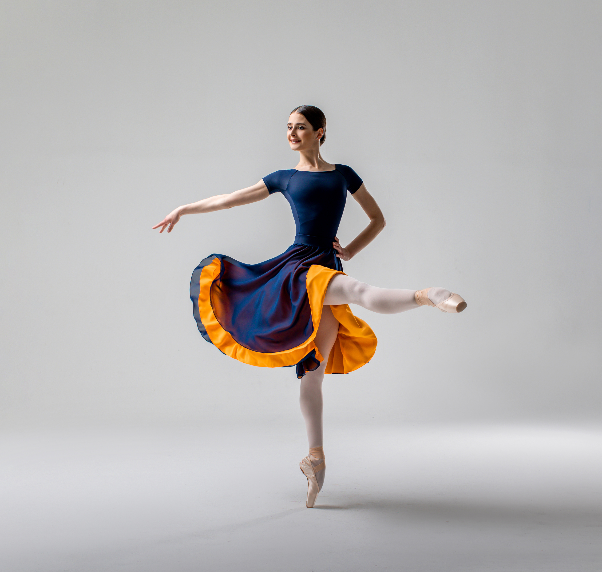 Балетная съёмка на белой циклораме и фонах. Балетный фотограф Алина Ханько — Душа Балета