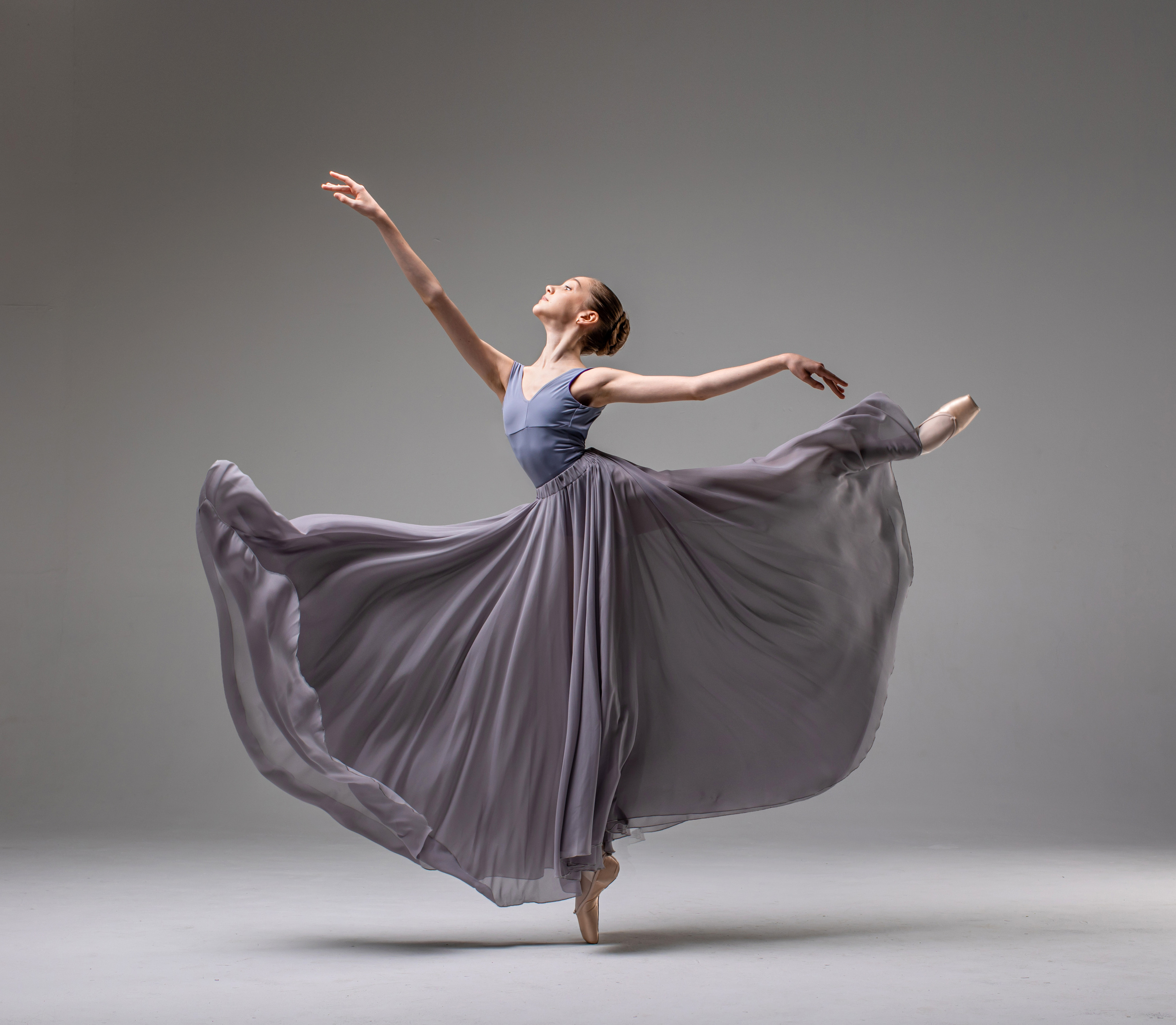 Балетная съёмка на белой циклораме и фонах. Балетный фотограф Алина Ханько — Душа Балета