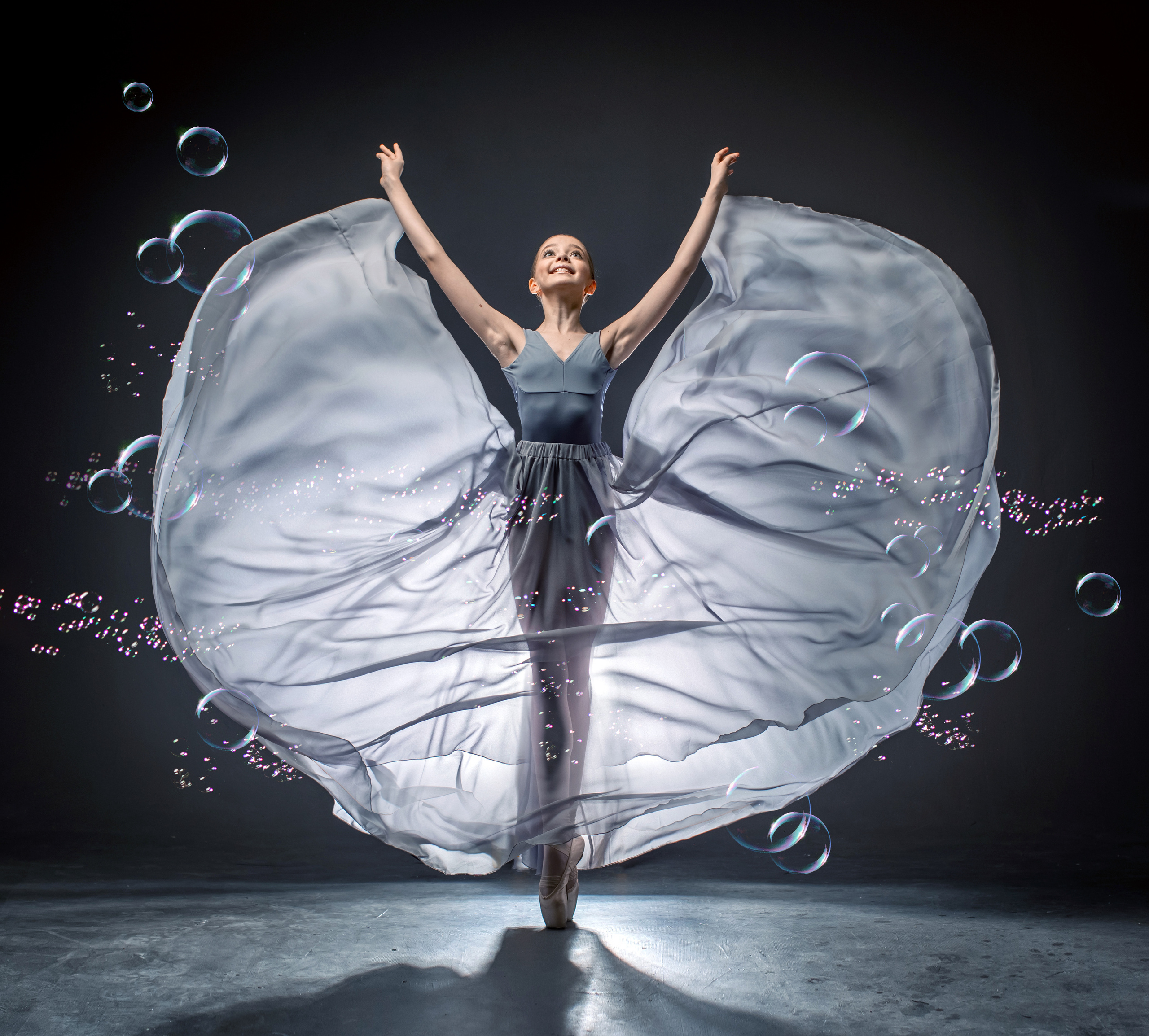 Балетная съёмка на белой циклораме и фонах. Балетный фотограф Алина Ханько — Душа Балета
