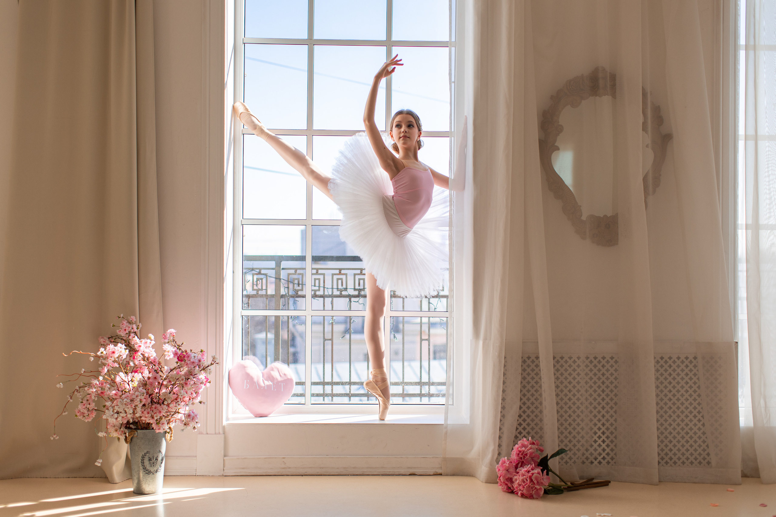 Балетная съёмка в интерьере. Балетный фотограф Алина Ханько — Душа Балета