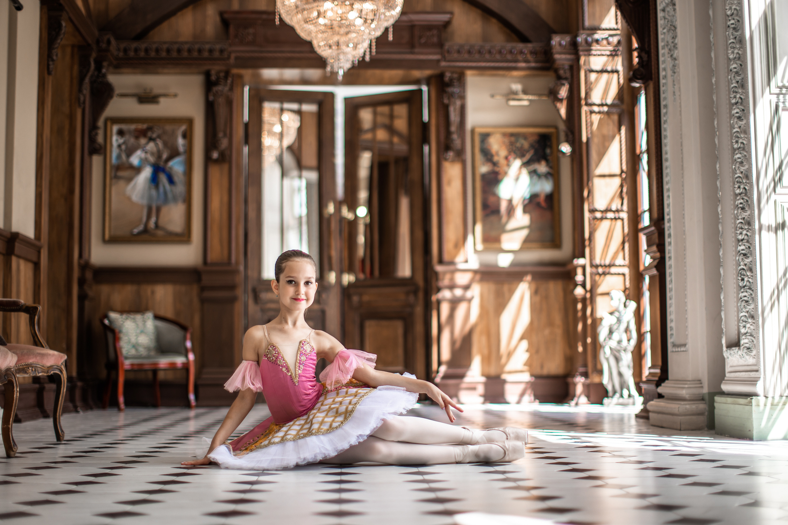 Балетная съёмка в интерьере. Балетный фотограф Алина Ханько — Душа Балета