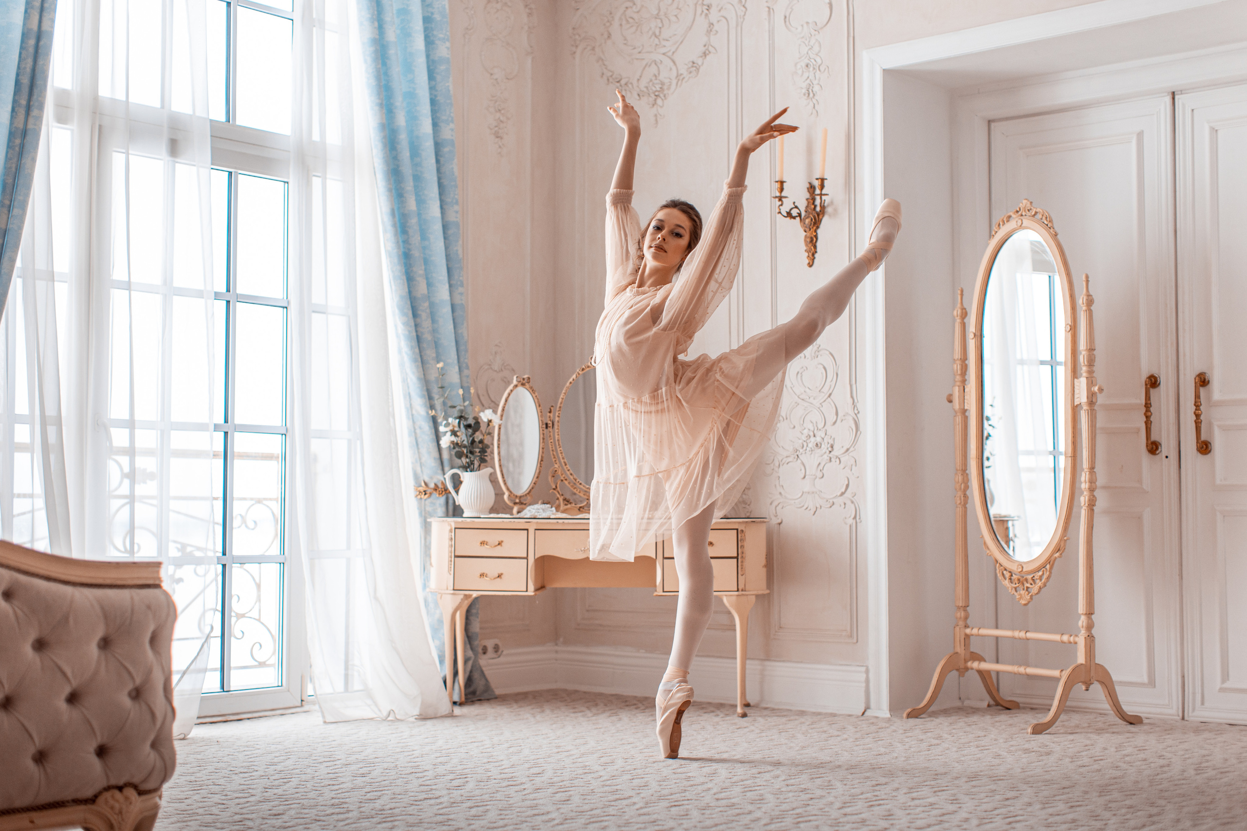 Балетная съёмка в интерьере. Балетный фотограф Алина Ханько — Душа Балета