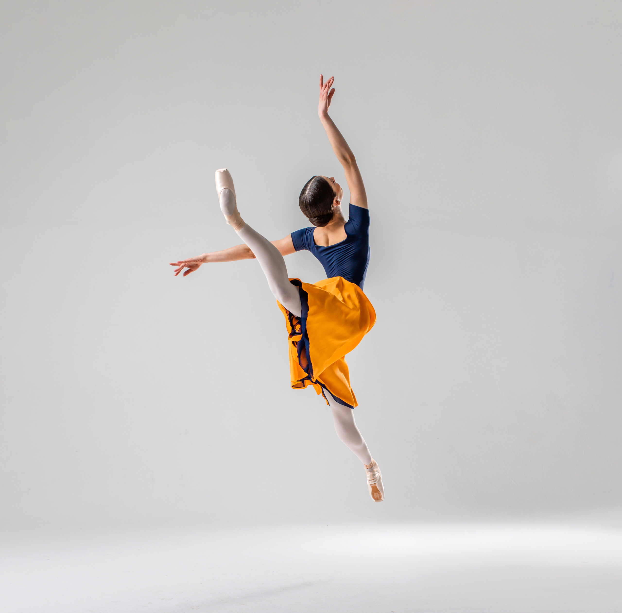 Балетная съёмка на белой циклораме и фонах. Балетный фотограф Алина Ханько — Душа Балета
