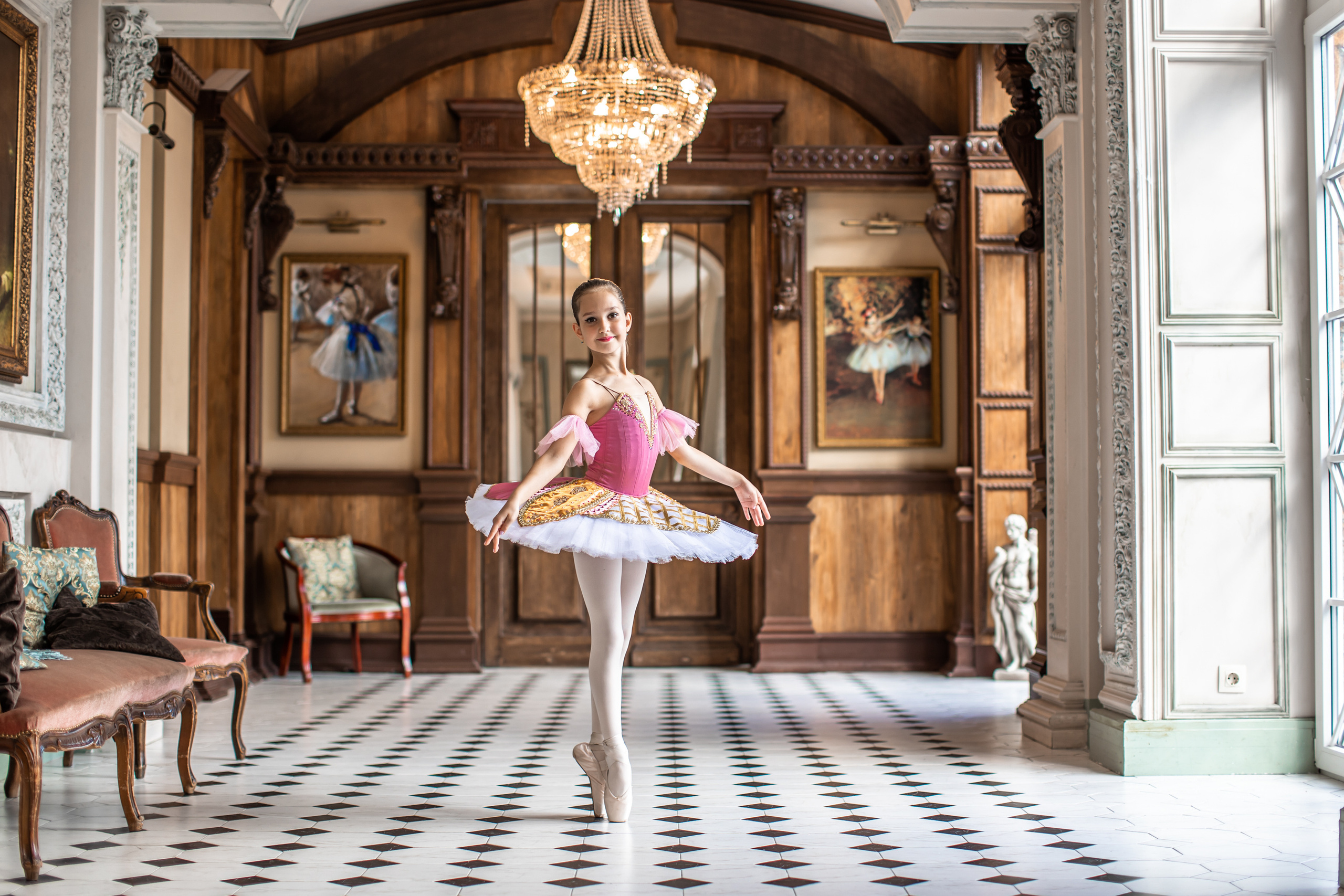 Балетная съёмка в интерьере. Балетный фотограф Алина Ханько — Душа Балета