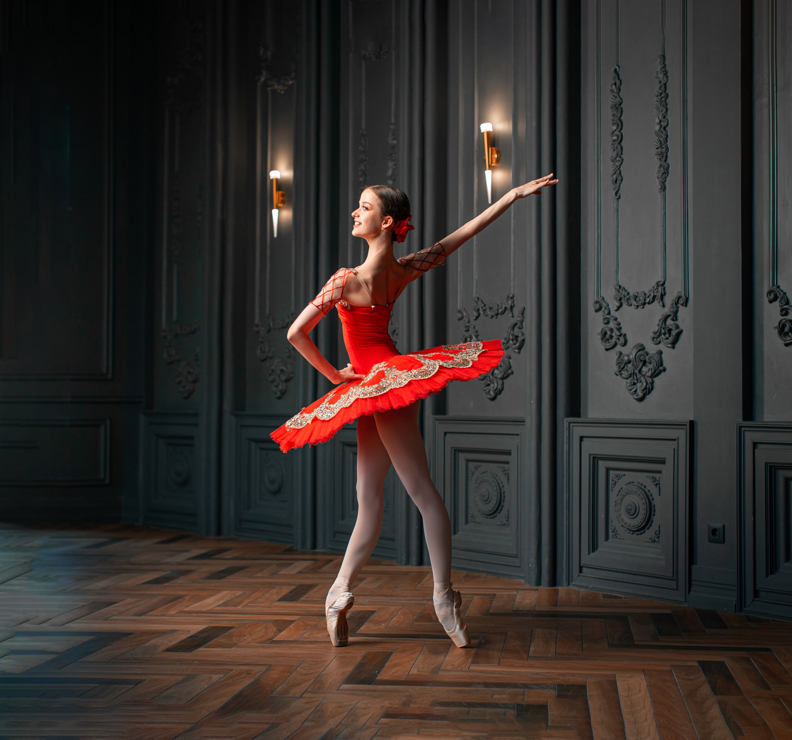 Балетная съёмка в интерьере. Балетный фотограф Алина Ханько — Душа Балета