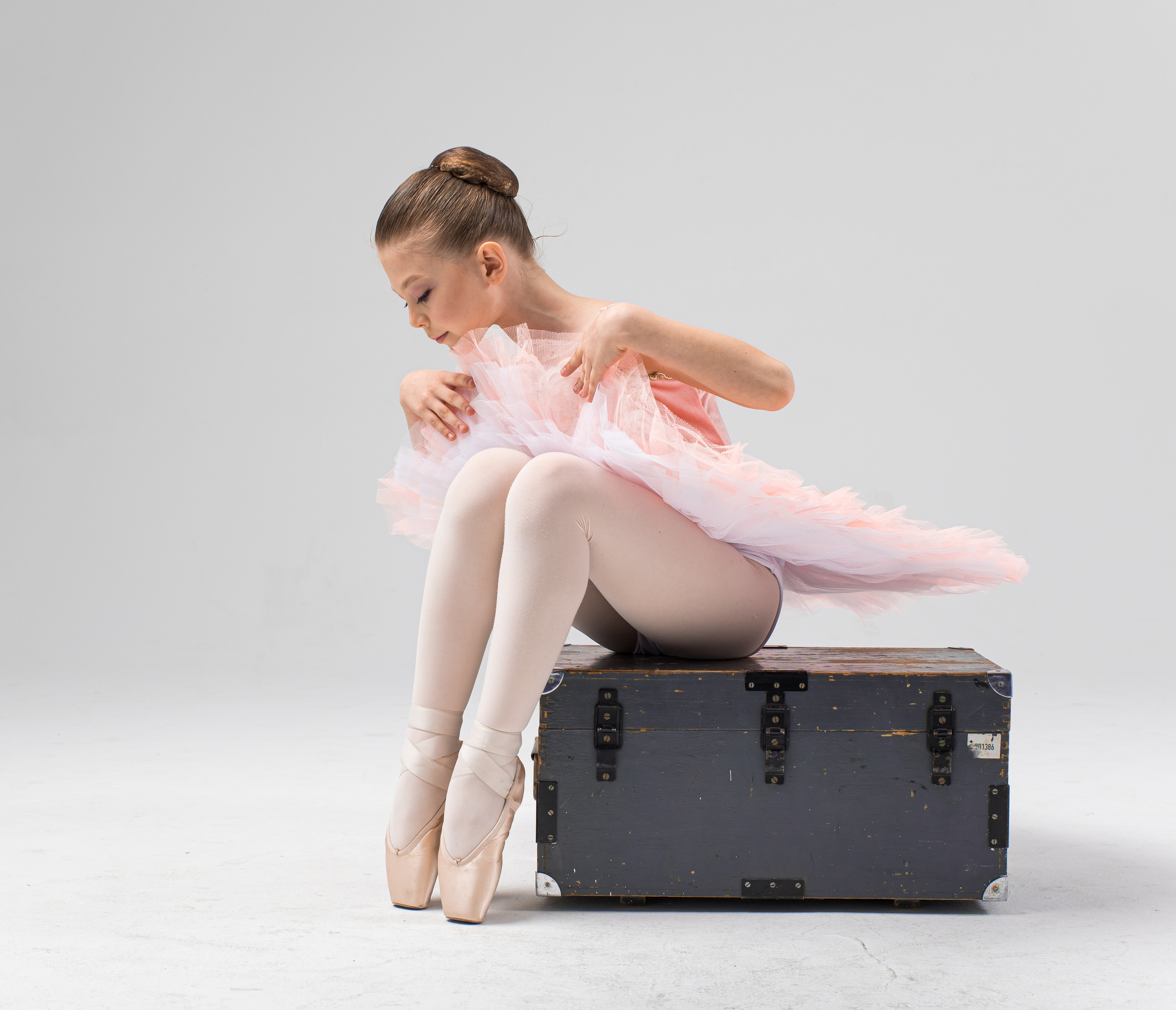 Балетная съёмка на белой циклораме и фонах. Балетный фотограф Алина Ханько — Душа Балета