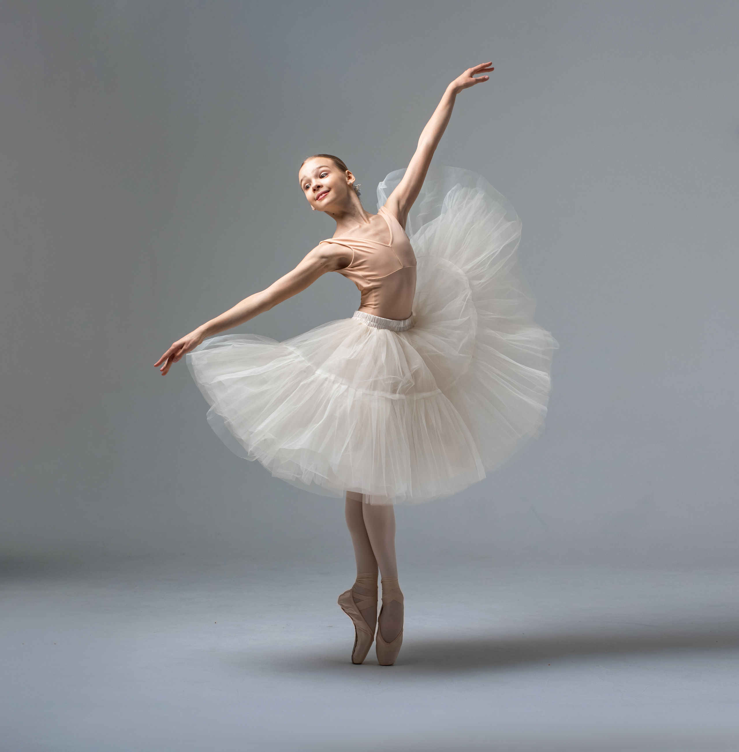 Балетная съёмка на белой циклораме и фонах. Балетный фотограф Алина Ханько — Душа Балета