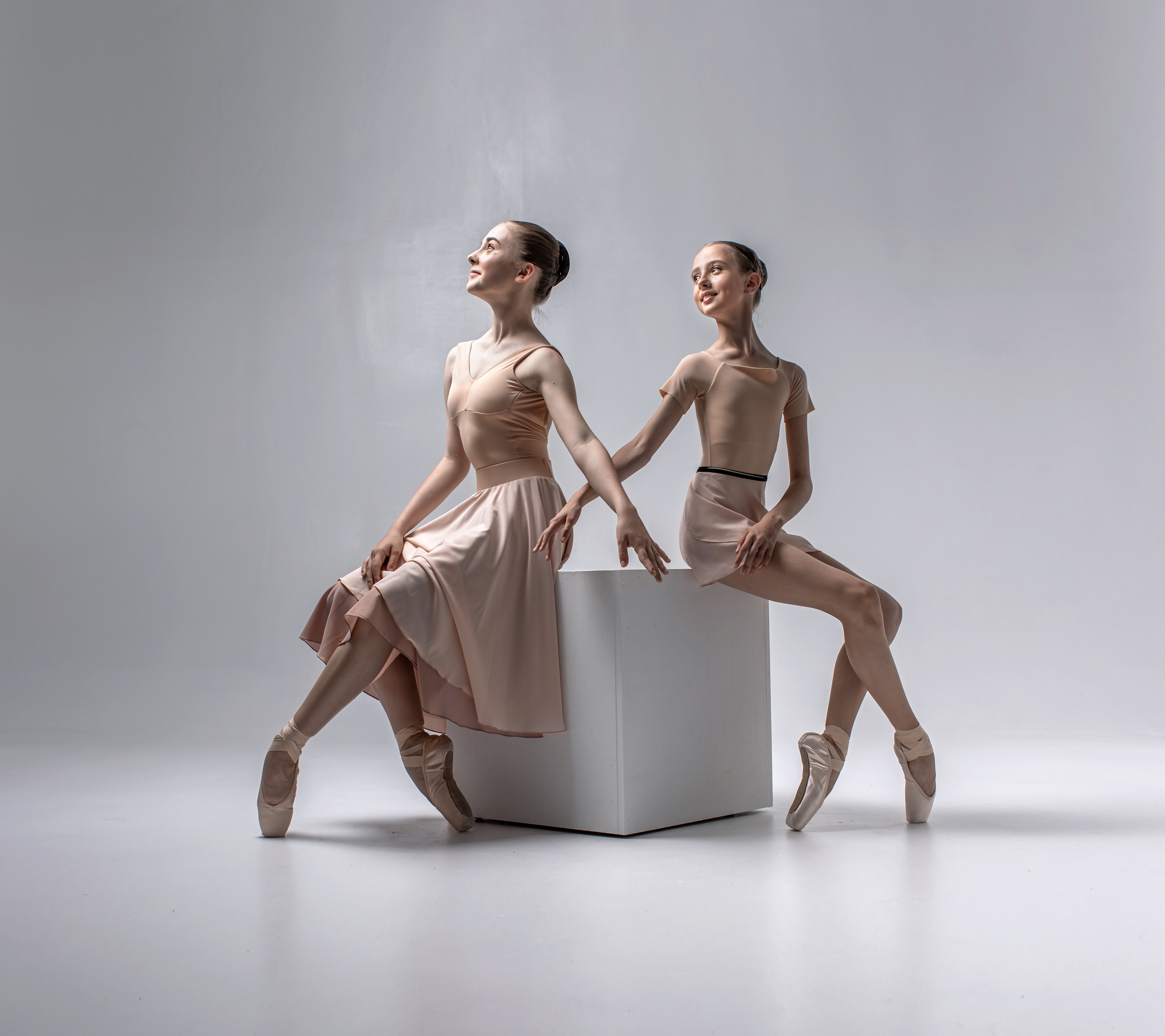 Балетная съёмка на белой циклораме и фонах. Балетный фотограф Алина Ханько — Душа Балета