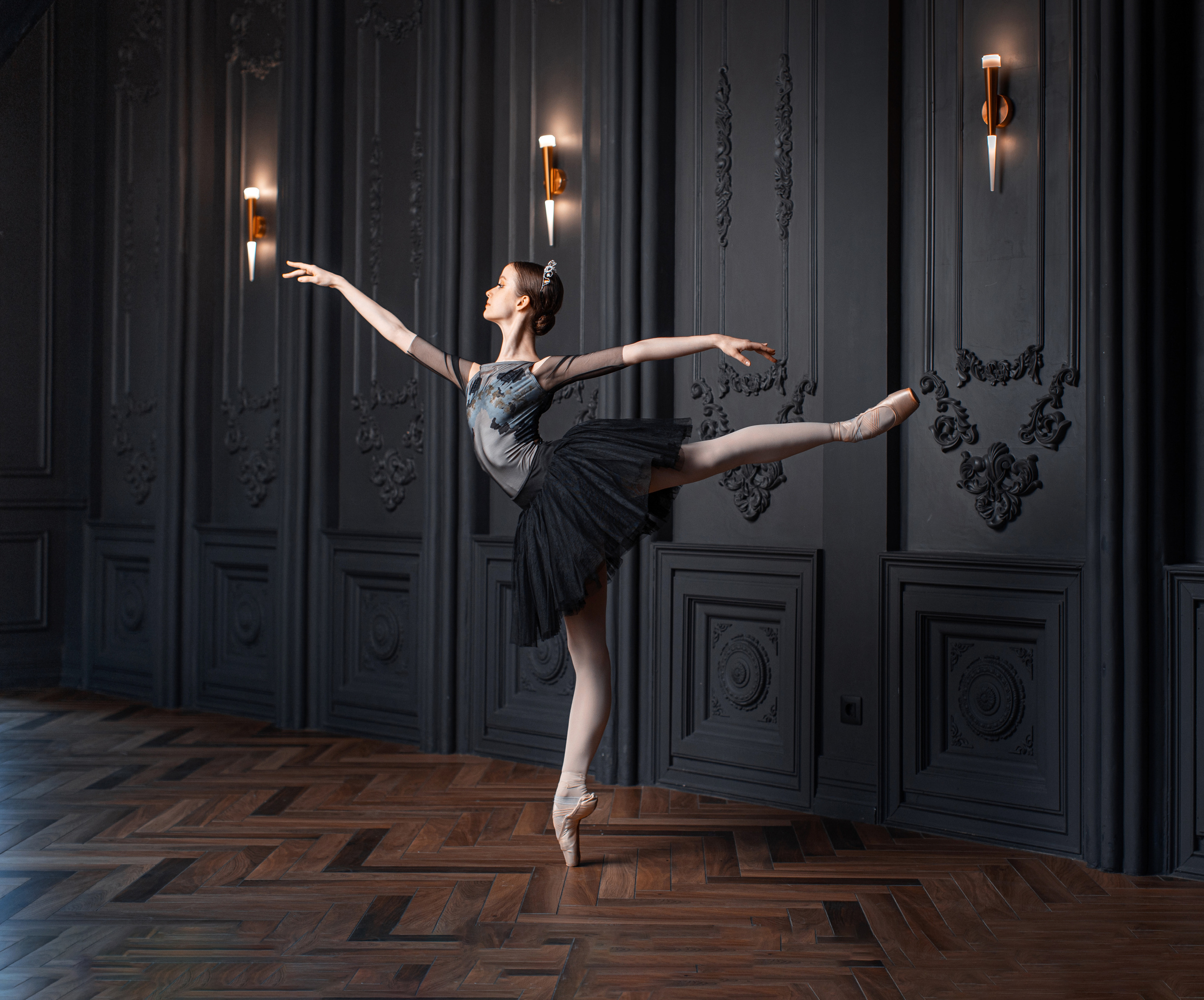 Балетная съёмка в интерьере. Балетный фотограф Алина Ханько — Душа Балета