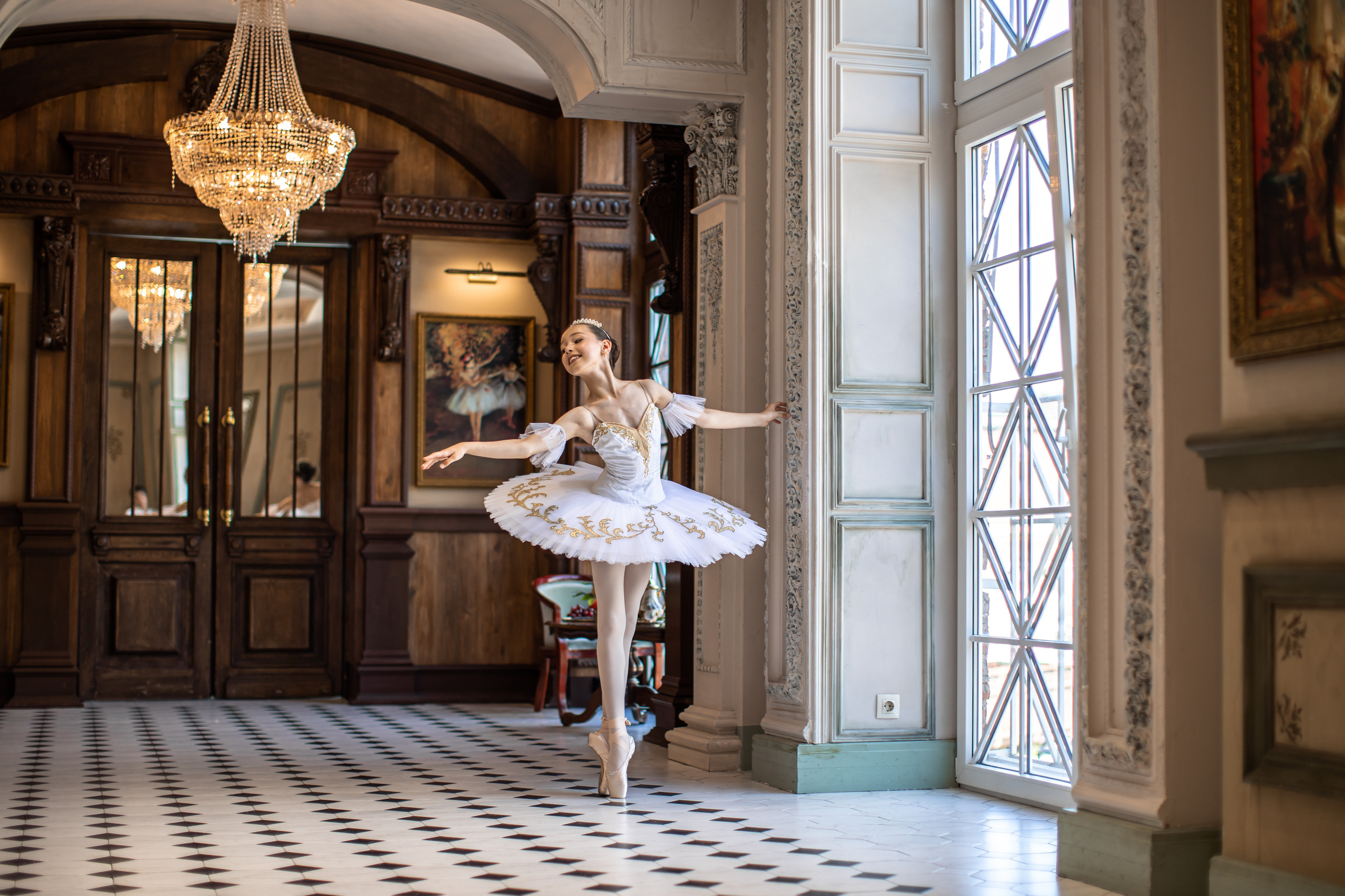 Балетная съёмка в интерьере. Балетный фотограф Алина Ханько — Душа Балета