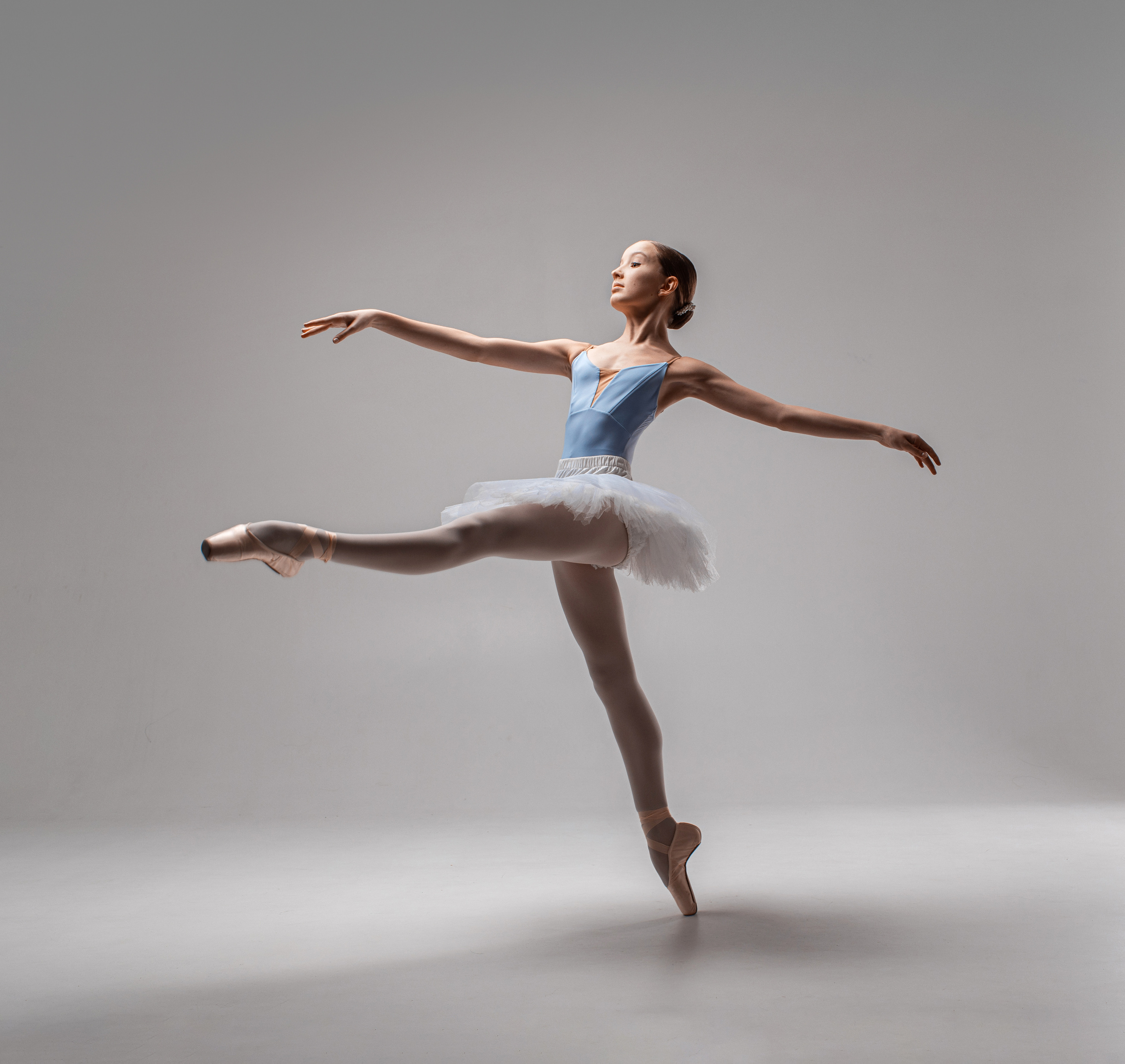 Балетная съёмка на белой циклораме и фонах. Балетный фотограф Алина Ханько — Душа Балета
