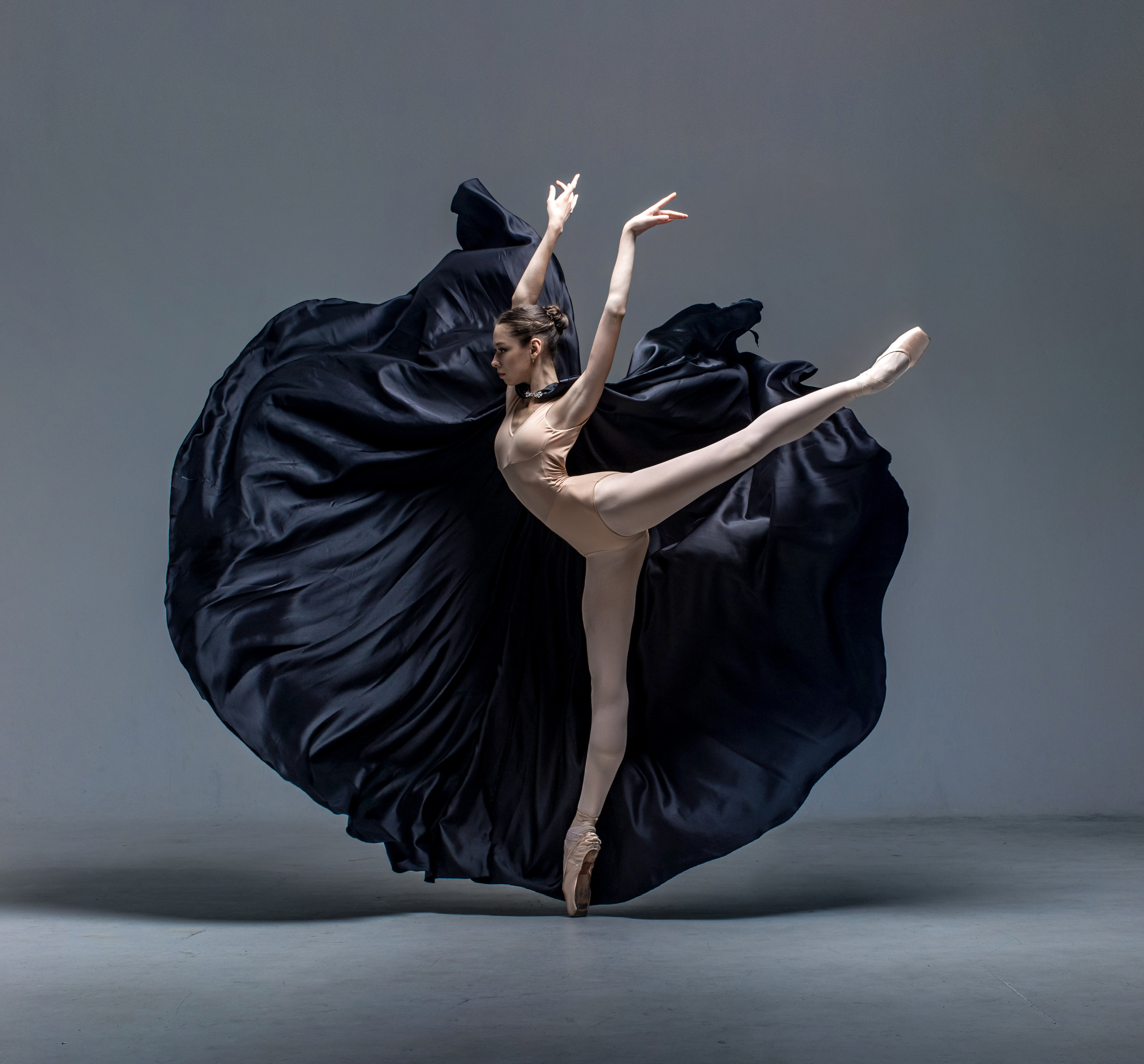 Балетная съёмка на белой циклораме и фонах. Балетный фотограф Алина Ханько — Душа Балета