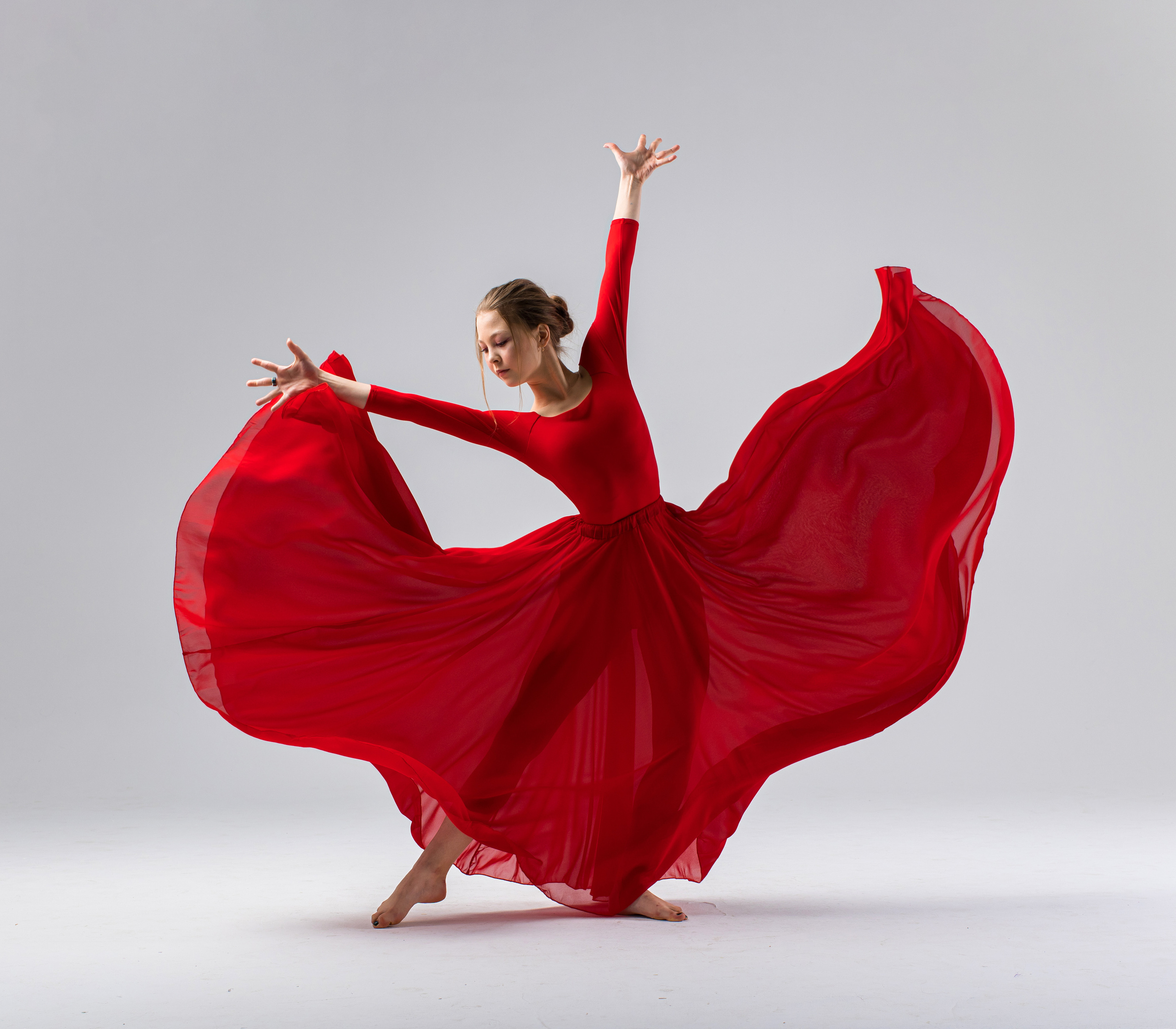Балетная съёмка на белой циклораме и фонах. Балетный фотограф Алина Ханько — Душа Балета