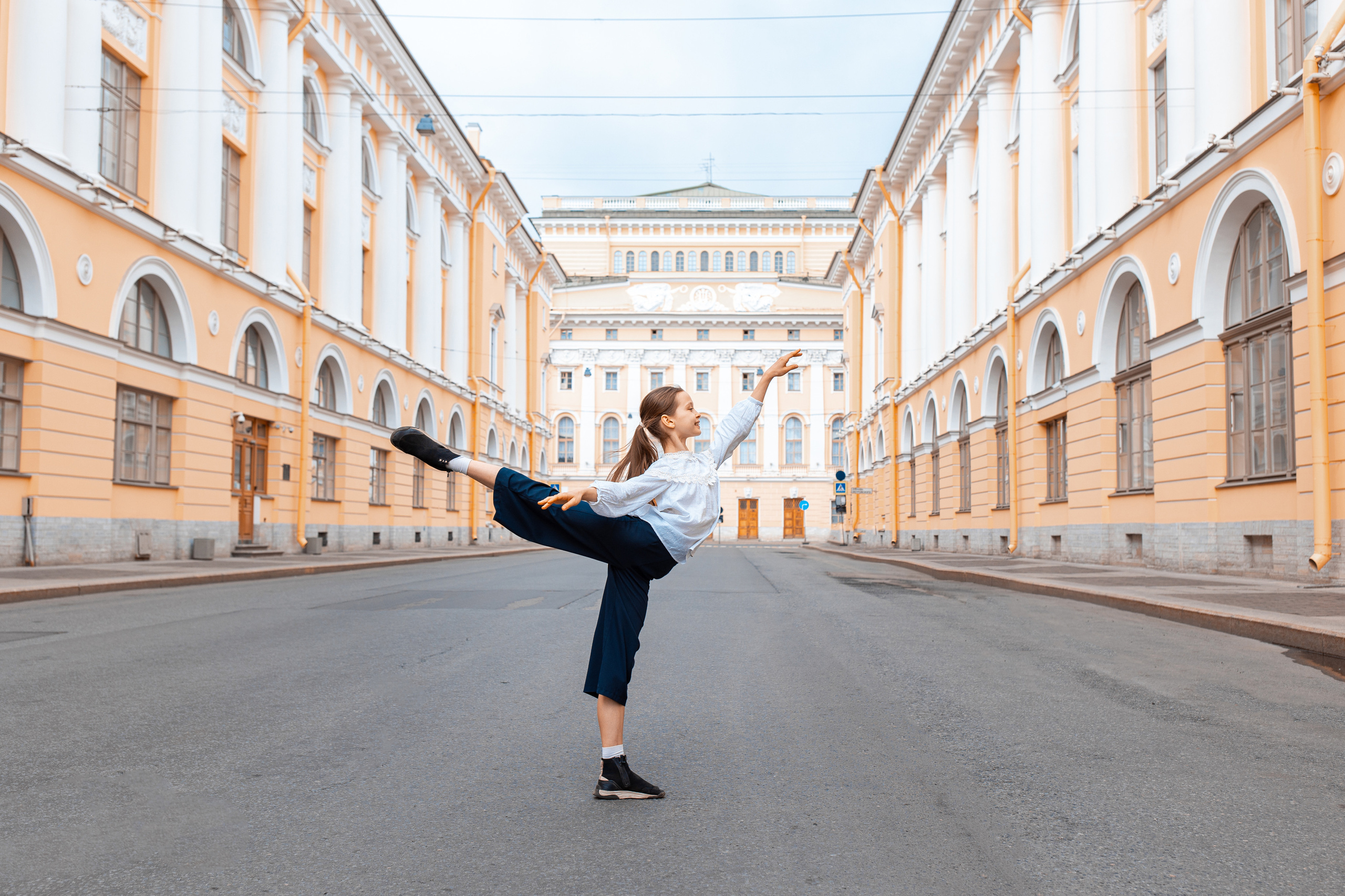 Балетная съёмка на улице. Балетный фотограф Алина Ханько — Душа Балета
