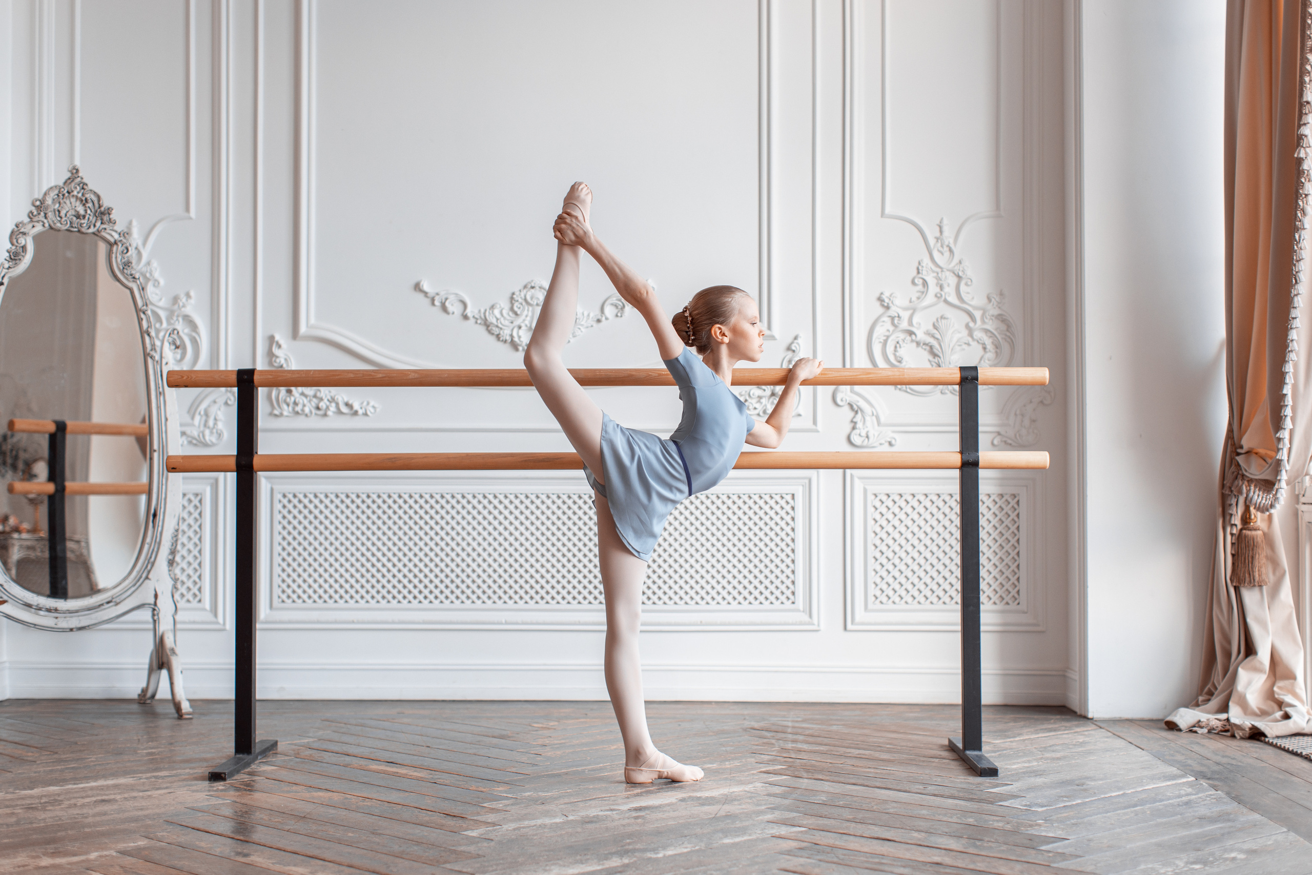 Балетный купальник «Футболка» напрокат Zidans. Балетный фотограф Алина Ханько — Душа Балета