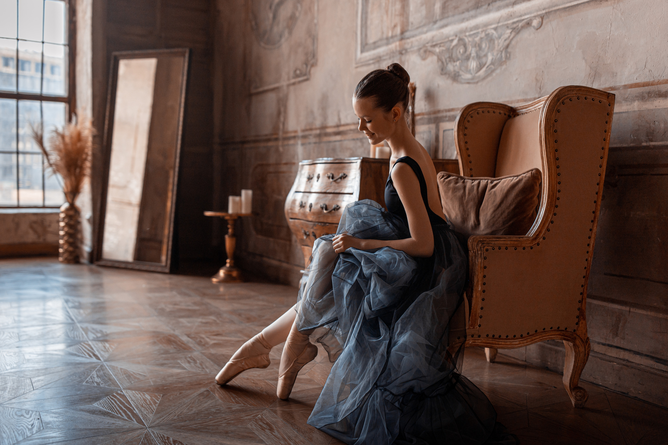 Воздушная юбка прозрачная напрокат Marine. Балетный фотограф Алина Ханько — Душа Балета