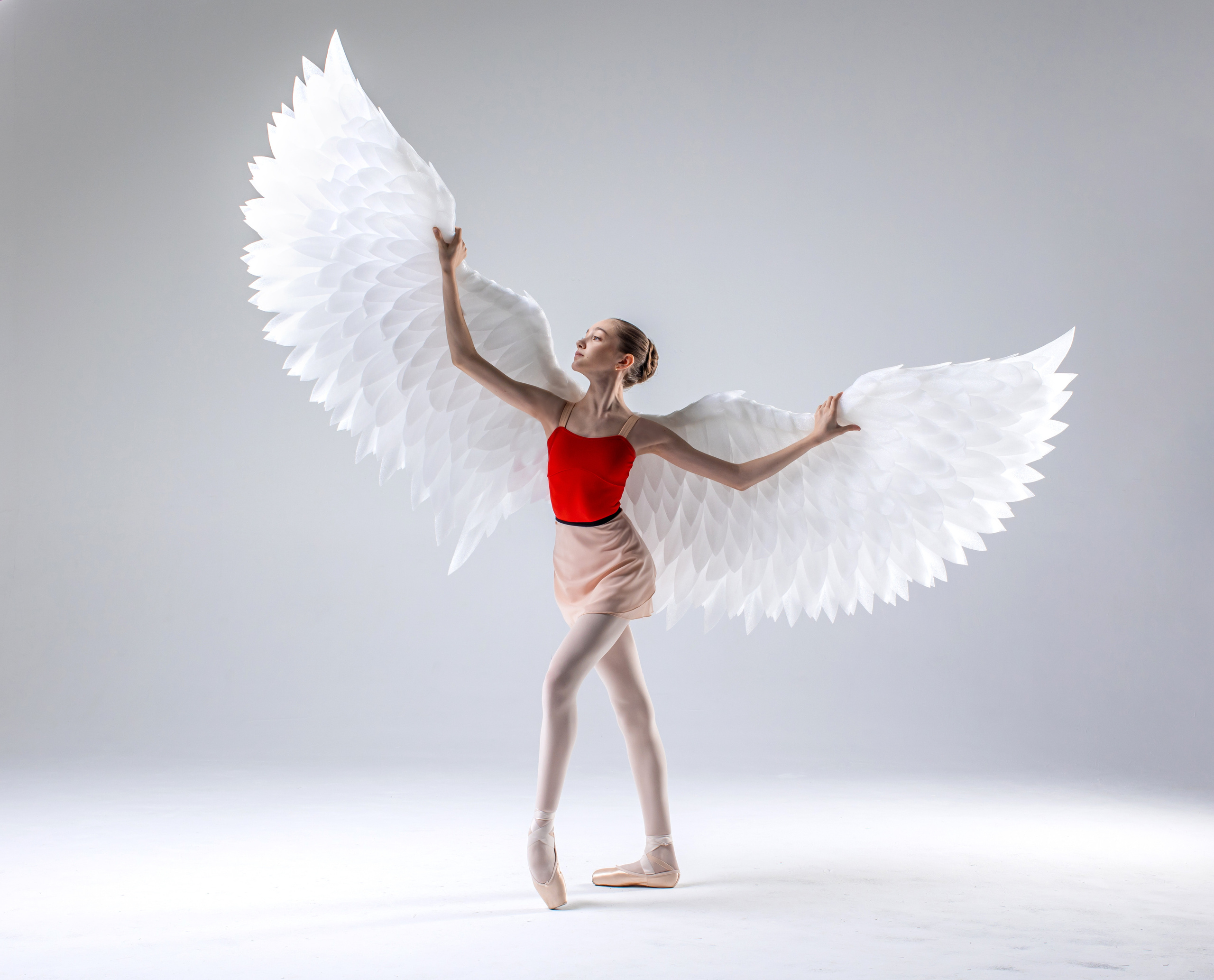 Балетная съёмка на белой циклораме и фонах. Балетный фотограф Алина Ханько — Душа Балета