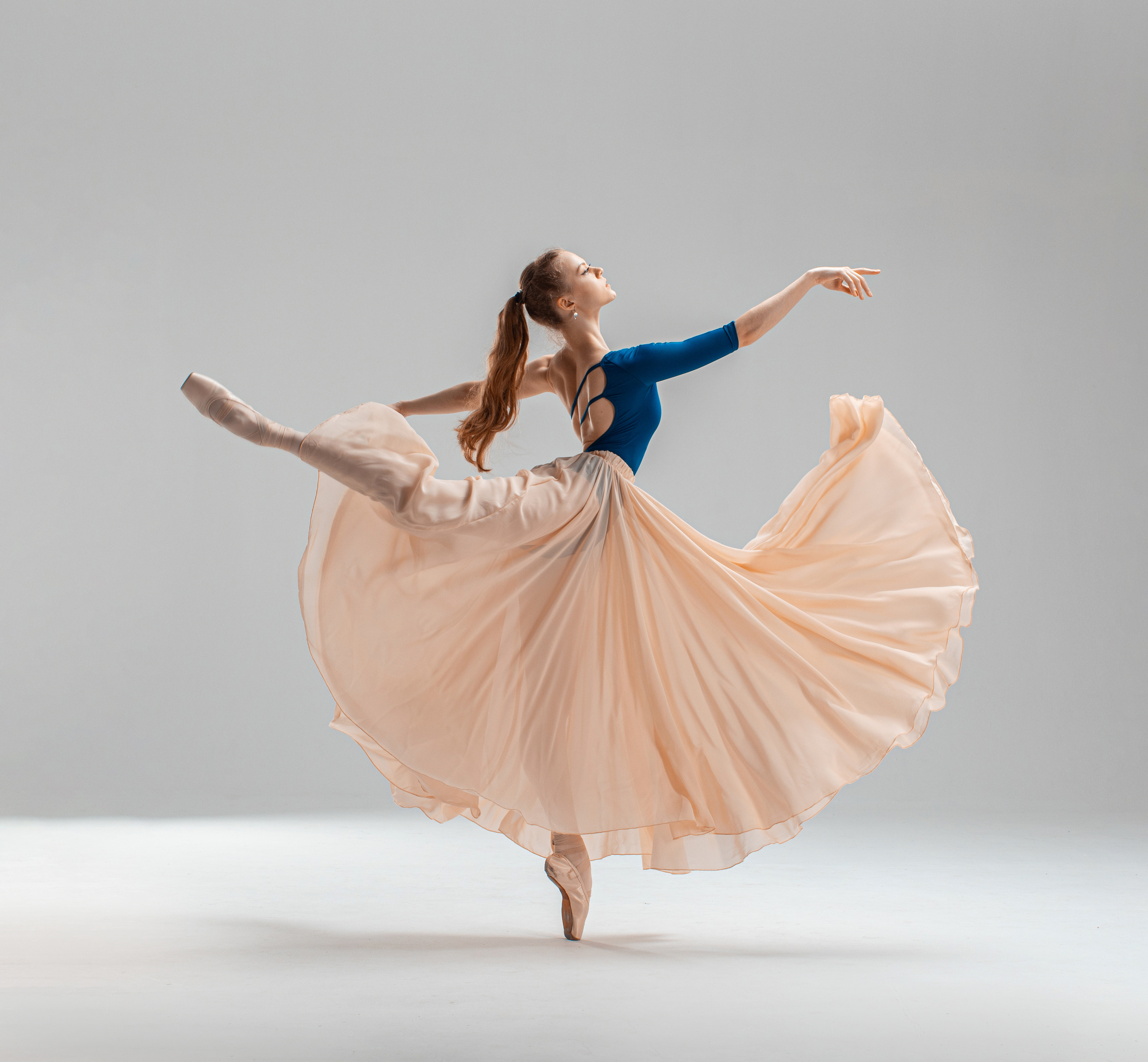 Балетная съёмка на белой циклораме и фонах. Балетный фотограф Алина Ханько — Душа Балета