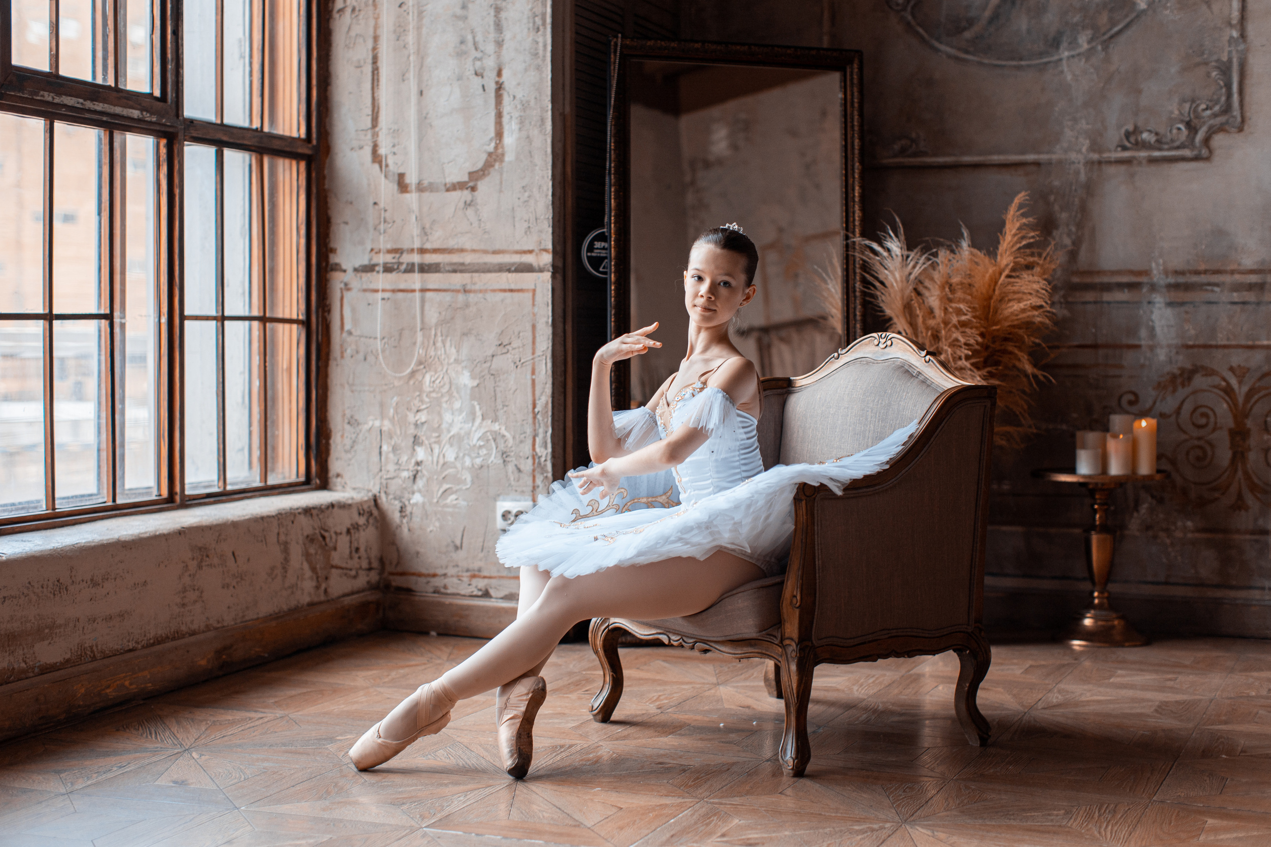 Балетная съёмка в интерьере. Балетный фотограф Алина Ханько — Душа Балета