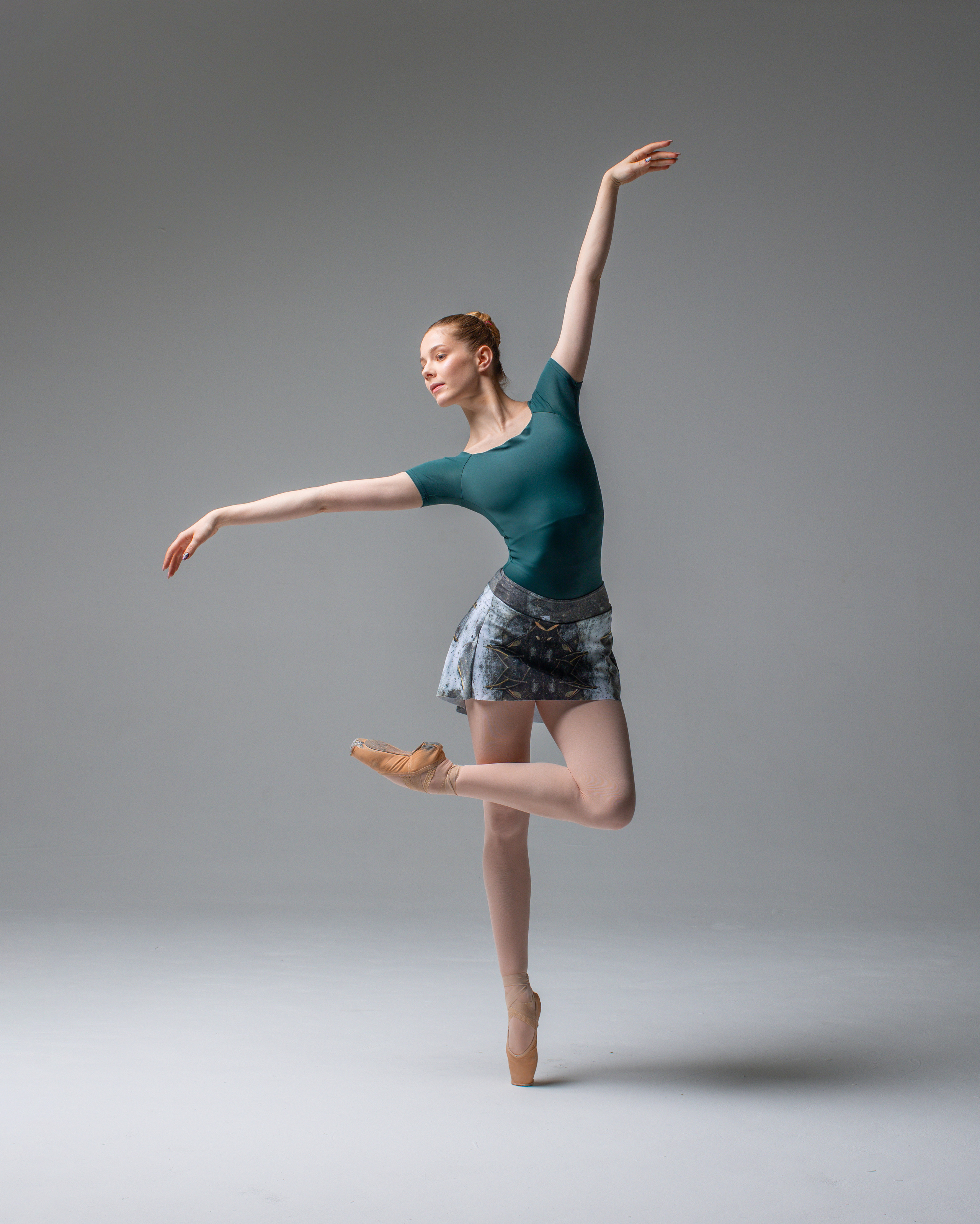 Балетный купальник «Футболка» напрокат Zidans. Балетный фотограф Алина Ханько — Душа Балета