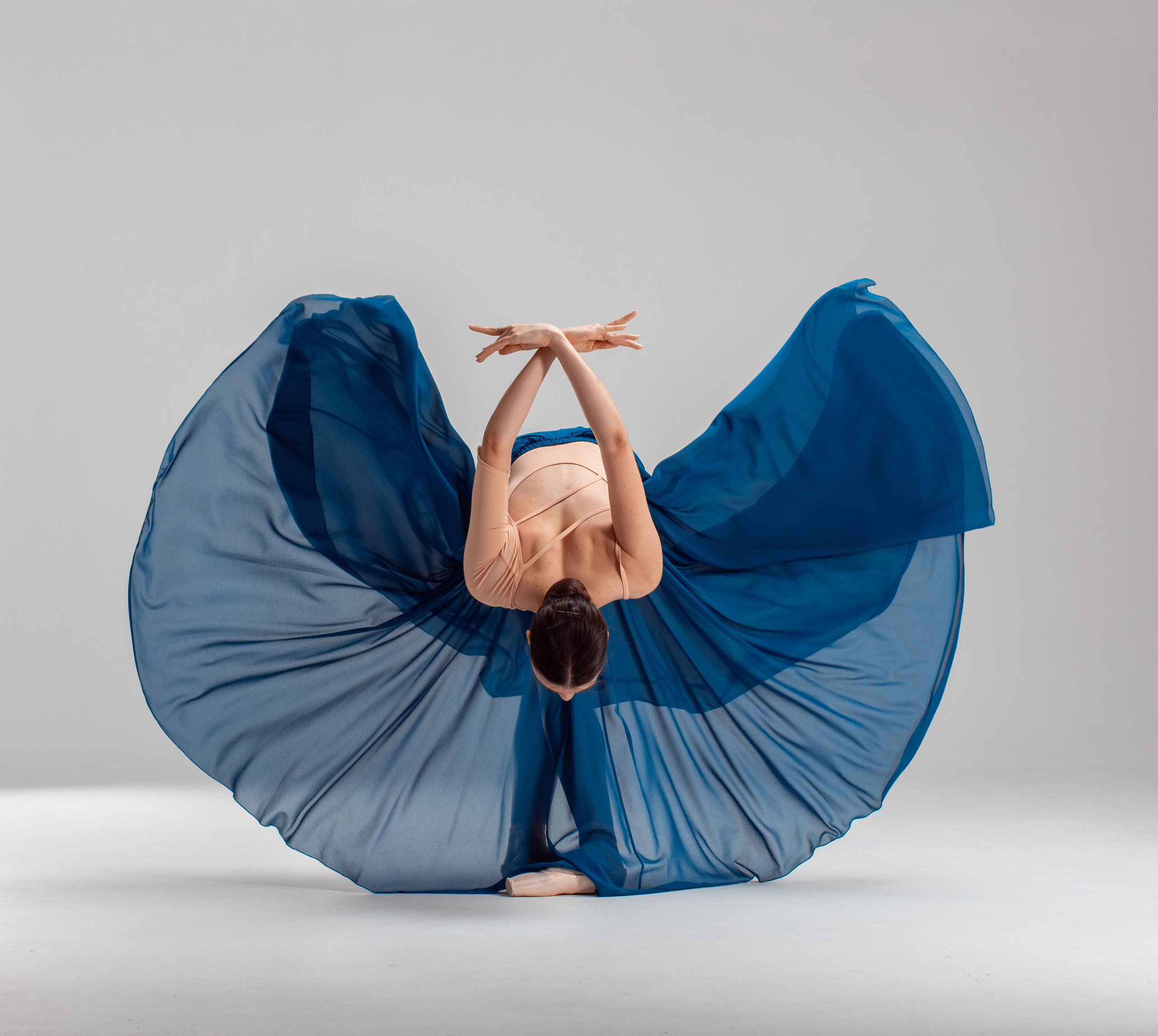 Балетная съёмка на белой циклораме и фонах. Балетный фотограф Алина Ханько — Душа Балета